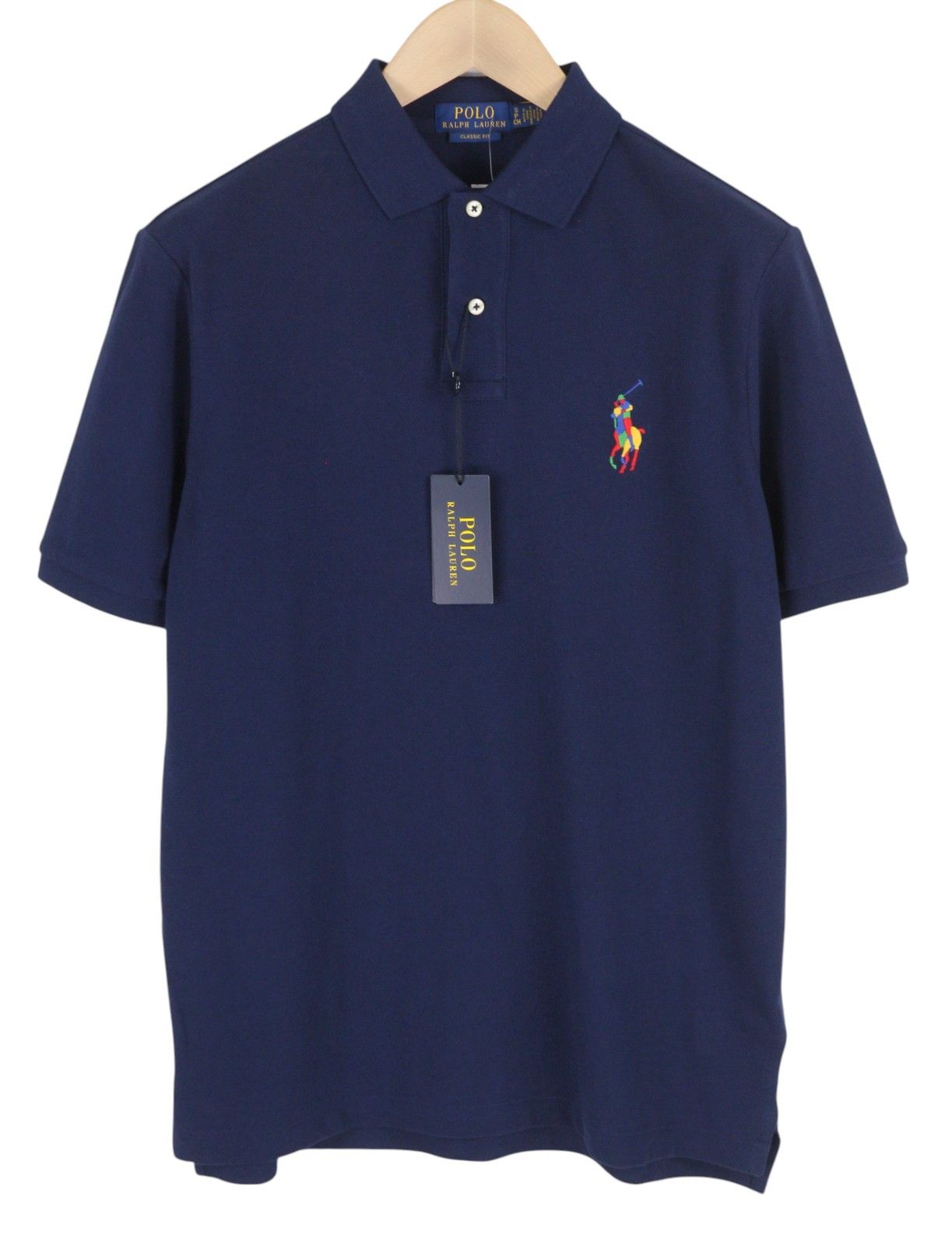 Polo Ralph Lauren CLASSIC FIT S Blue Short Sleeve Embroidered Logo 84543 Size US S / EU 44-46 / 1 - 1 Thumbnail
