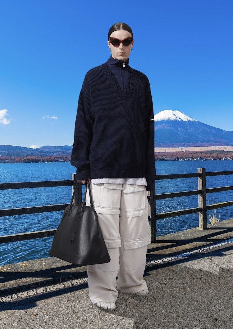 Balenciaga Balenciaga Oversized Layered Knit Tracksuit