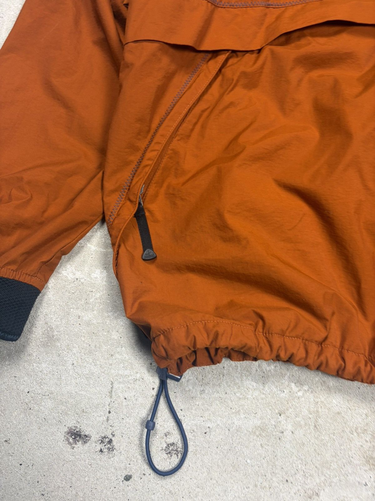 Nike ACG Vintage 2000s Nike ACG Asymmetrical Zip Anorak Jacket Size US L / EU 52-54 / 3 - 3 Thumbnail