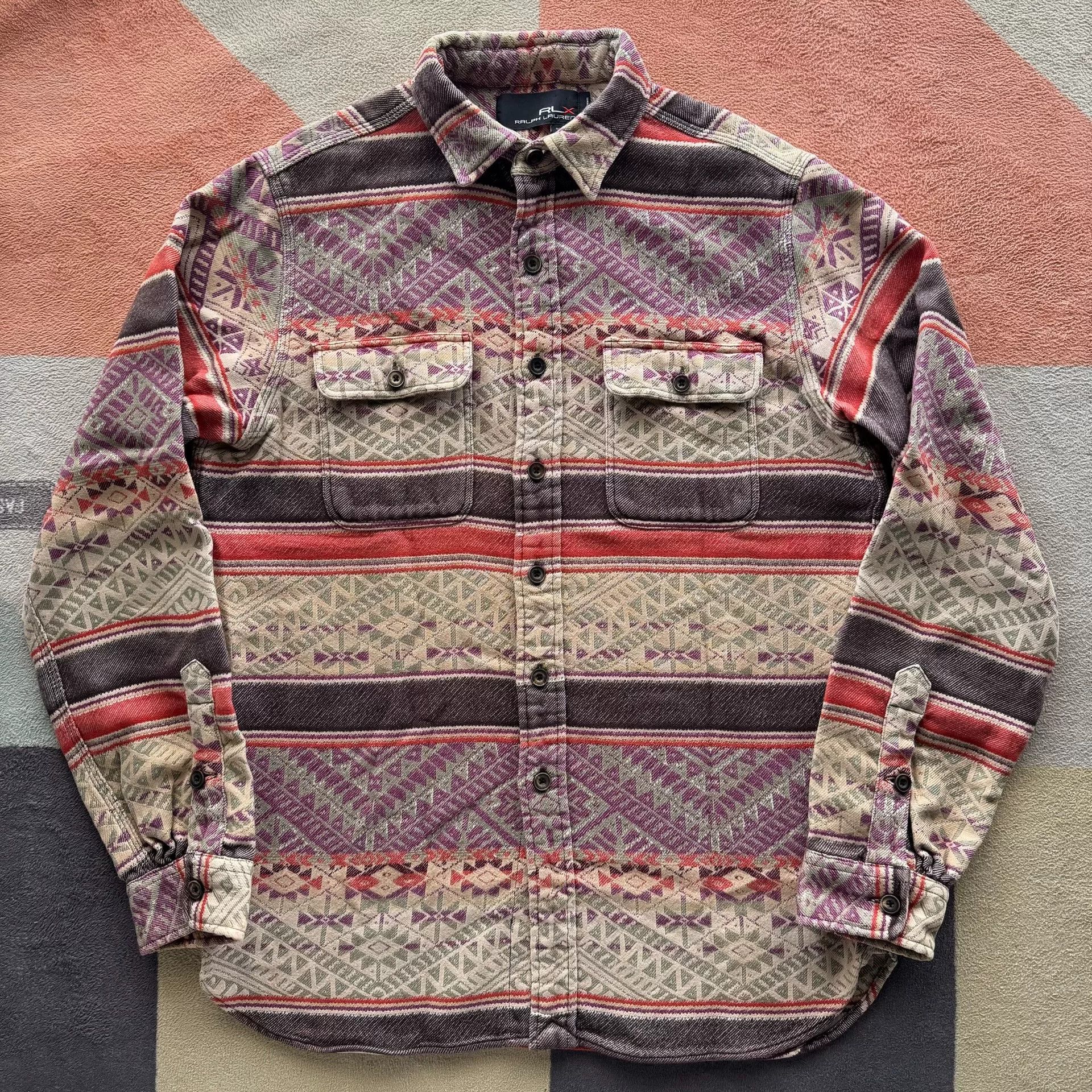 RLX Ralph Lauren RLX Ralph Lauren Thick Shirt Size US M / EU 48-50 / 2 - 1 Thumbnail