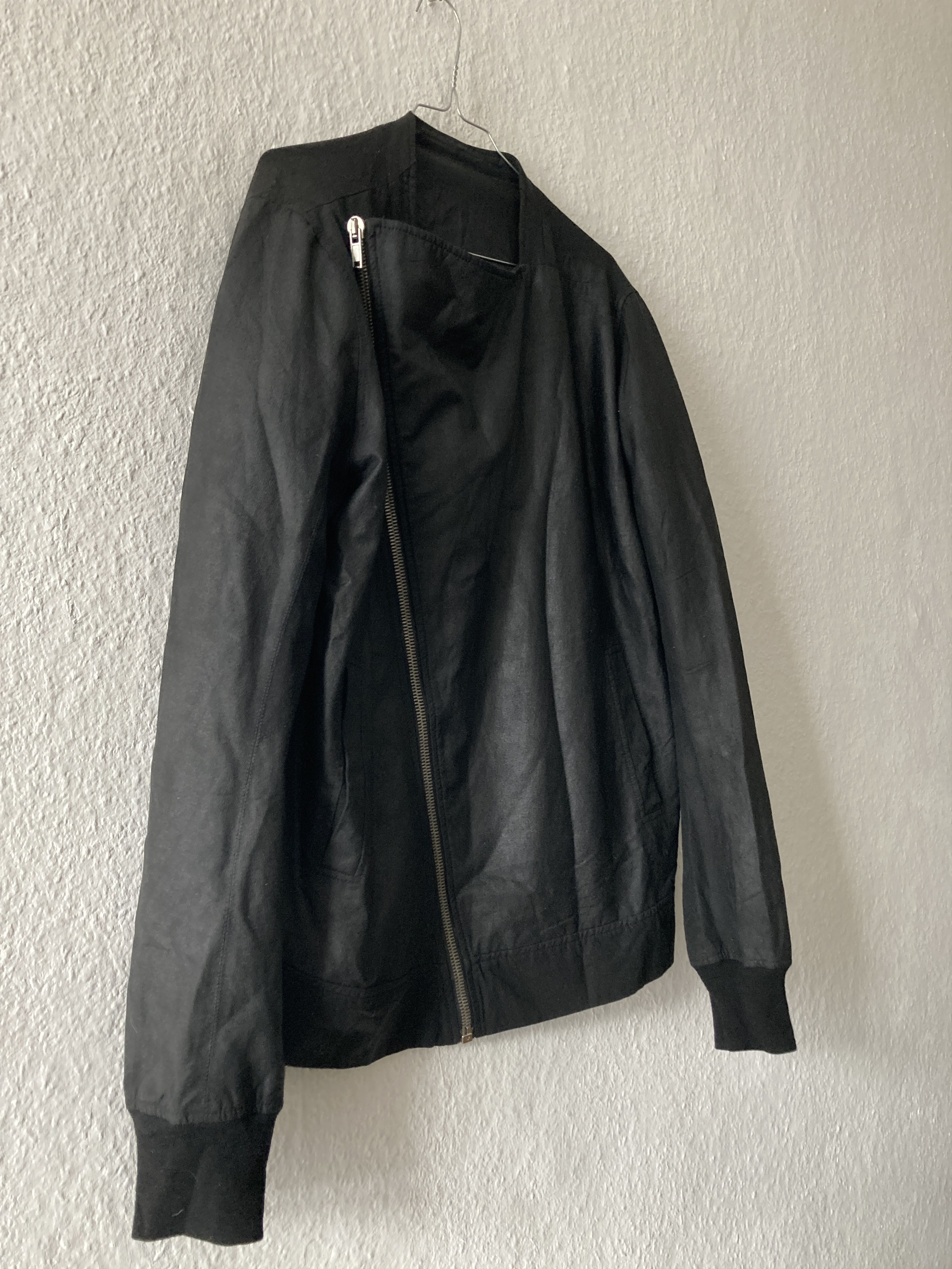 Rick Owens S/S 09 "STRUTTER" Waxed Black Berger Jacket Rick Owens XL Size US XL / EU 56 / 4 - 5 Thumbnail