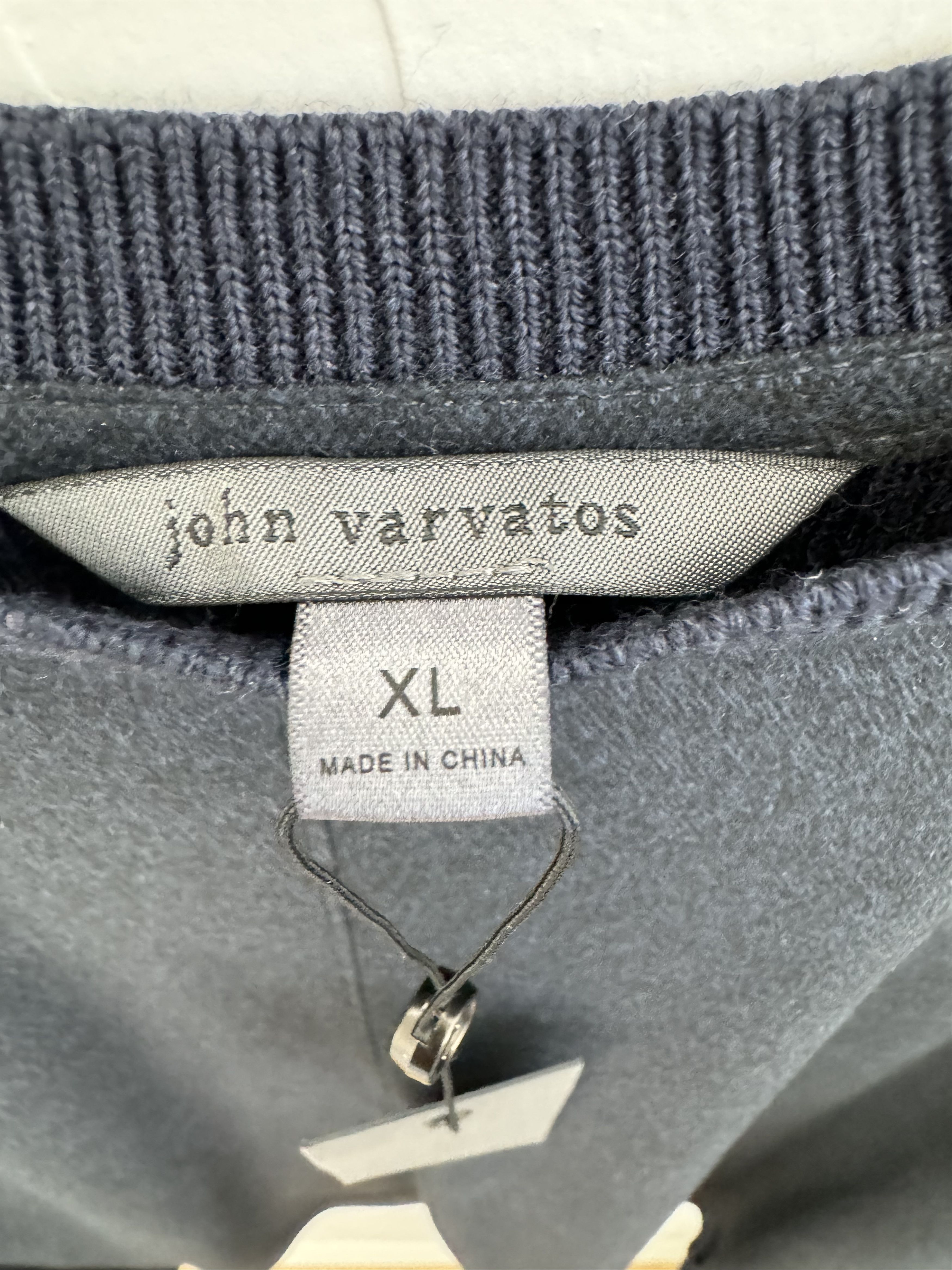 John Varvatos Midnight Sweater Size US XL / EU 56 / 4 - 4 Thumbnail