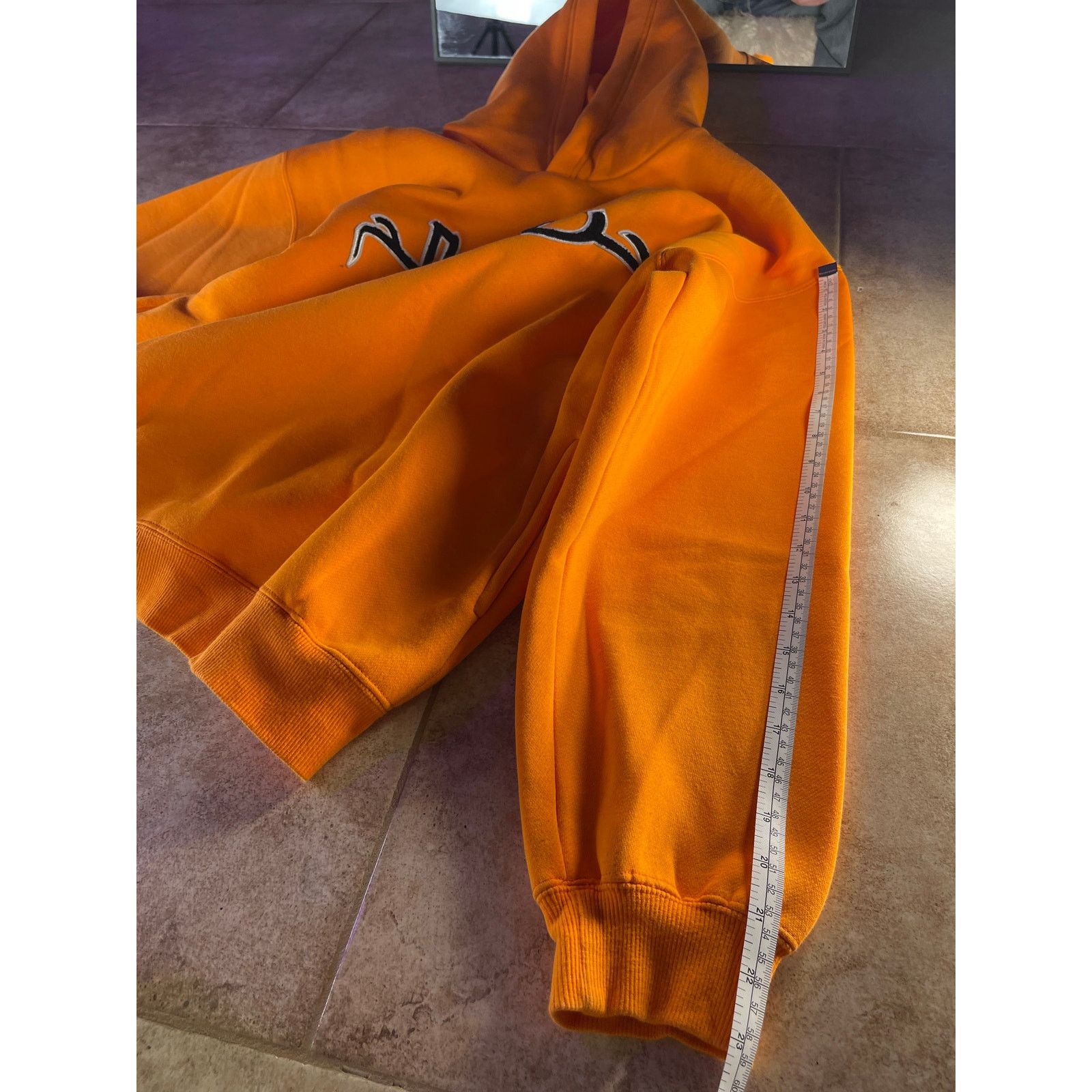 Japanese Brand Orange Arabic Logo Supreme Style Hoodie Size US M / EU 48-50 / 2 - 9 Thumbnail