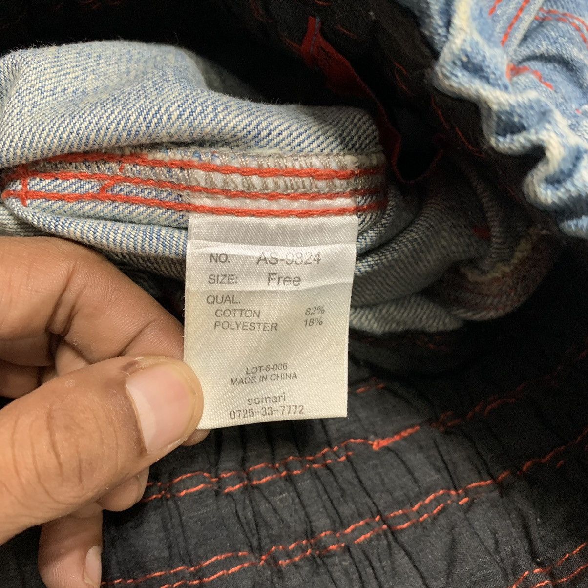 Japanese Brand Japanese Brand Somari Design Jeans Size 31" - 5 Thumbnail