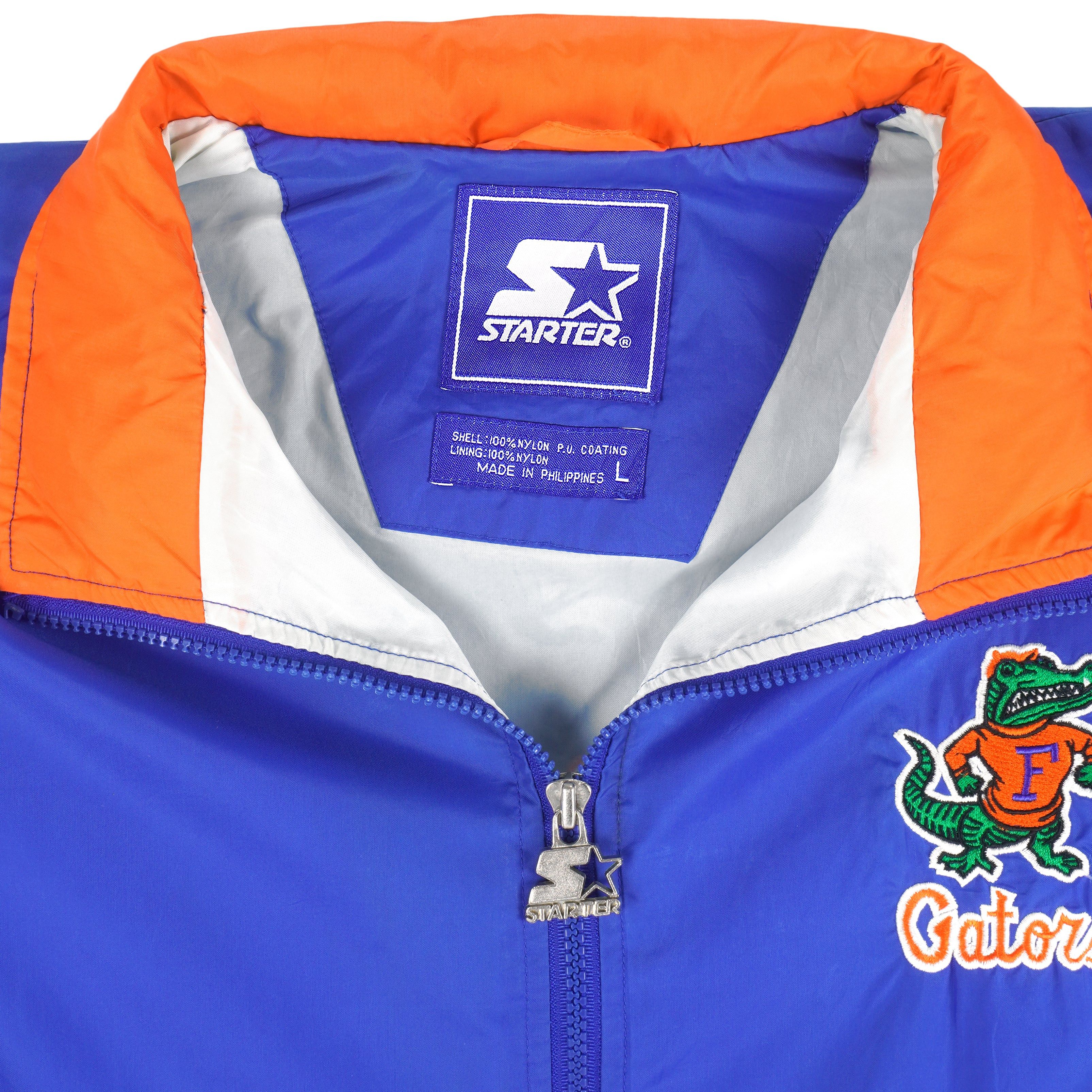 Starter NCAA - Florida Gators Embroidered Windbreaker 1990s Size US L / EU 52-54 / 3 - 5 Thumbnail