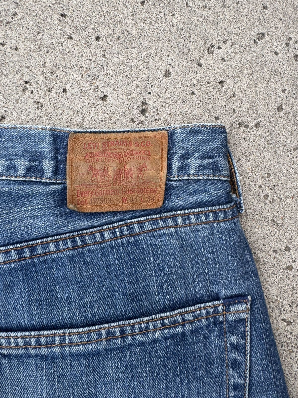 Junya Watanabe Junya Watanabe SS02 Poem Jeans Size US 34 / EU 50 - 2 Thumbnail