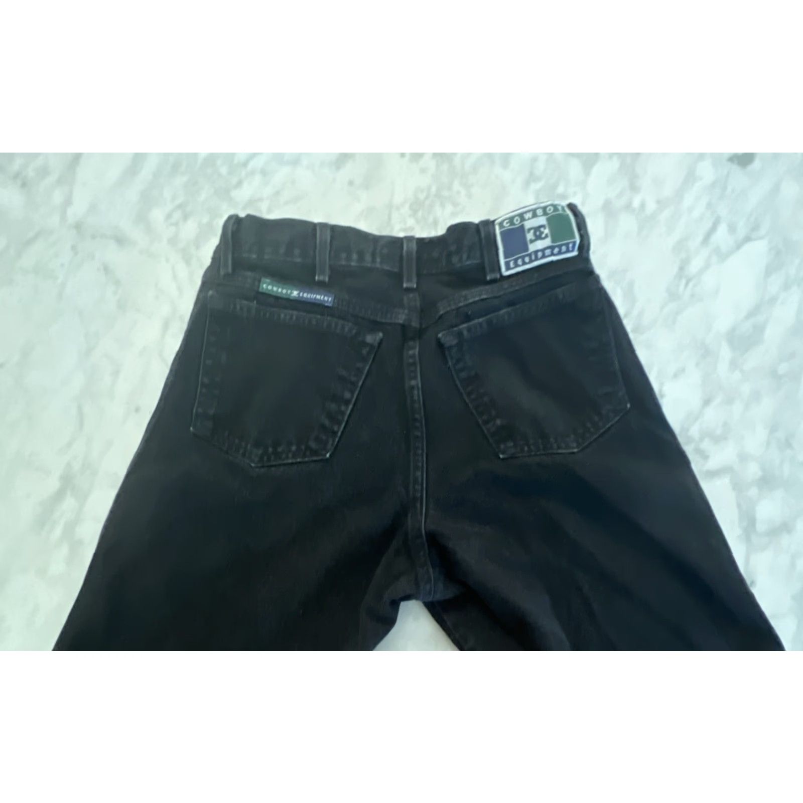 Equipment VINTAGE Cowboy Equipment Black Jeans Men’s 32x32 Denim Straight 5-Pocket USA Rancher Classic Fit Jeans Mens Size US 32 / EU 48 - 5 Thumbnail