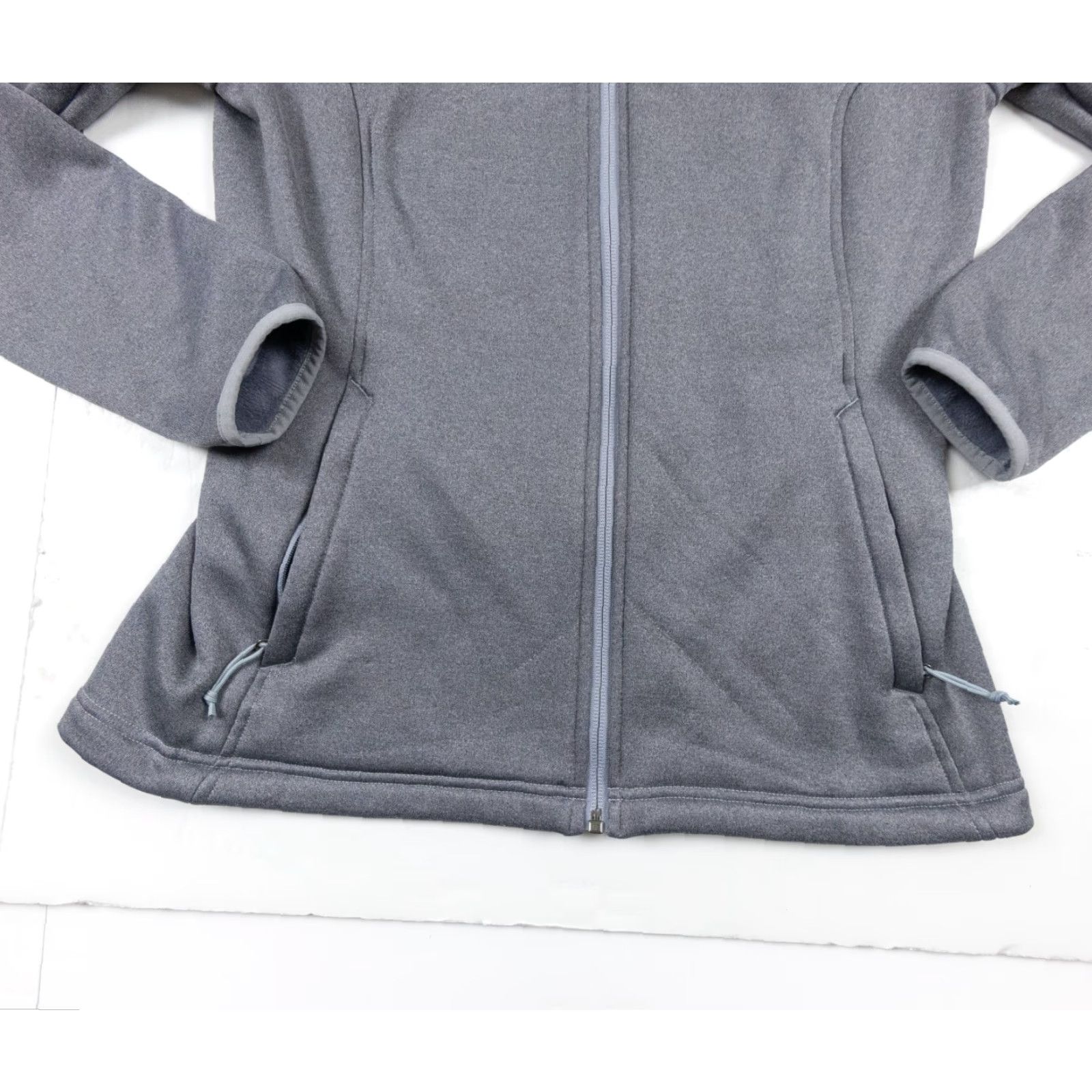 The North Face The North Face Women's Jacket Medium Gray Fleece Stretch Outdoor Full Zip Womens Size M / US 6-8 / IT 42-44 - 4 Thumbnail