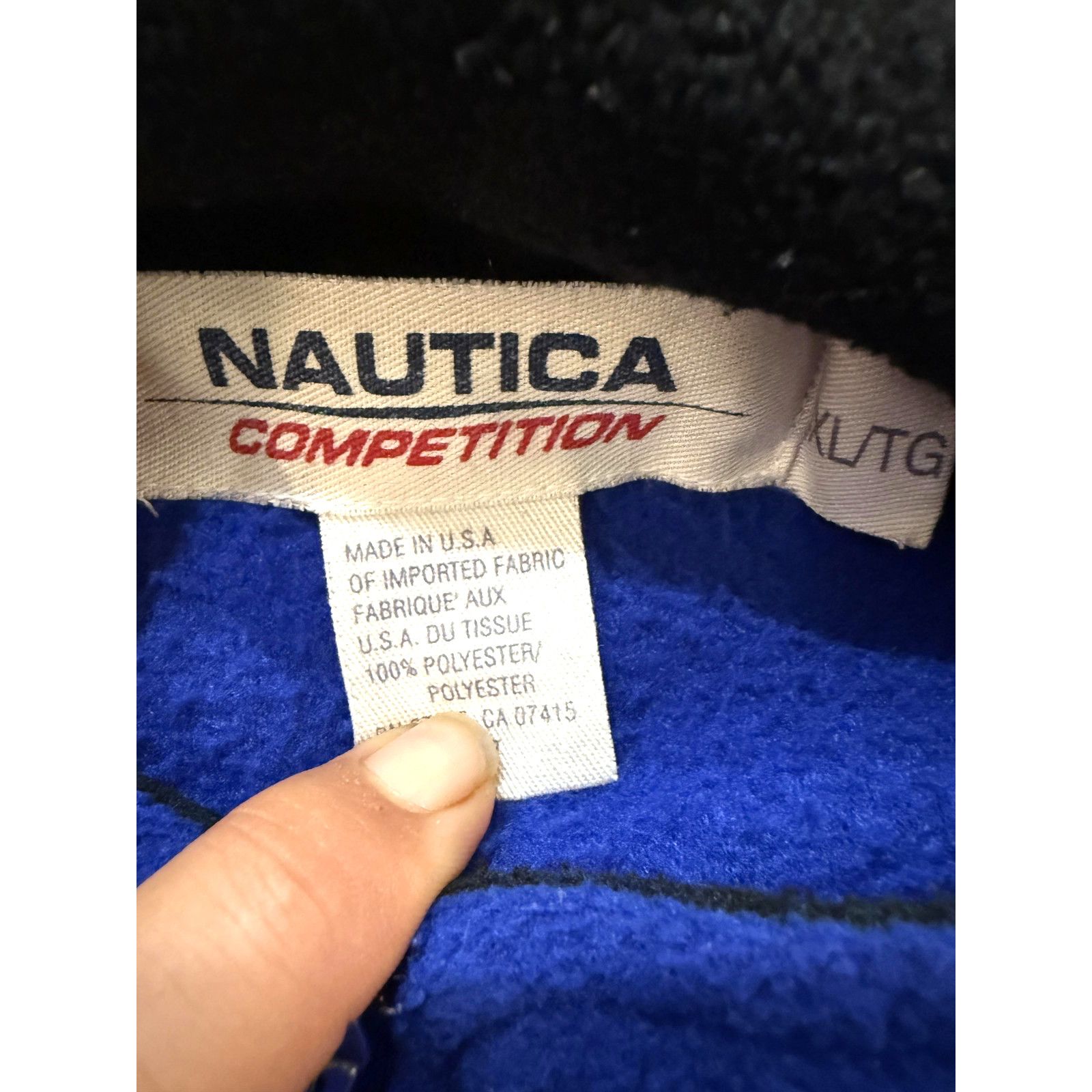 Nautica Vintage Nautica Competition Jacket Mens XL Fleece USA 90s Size US XL / EU 56 / 4 - 4 Thumbnail