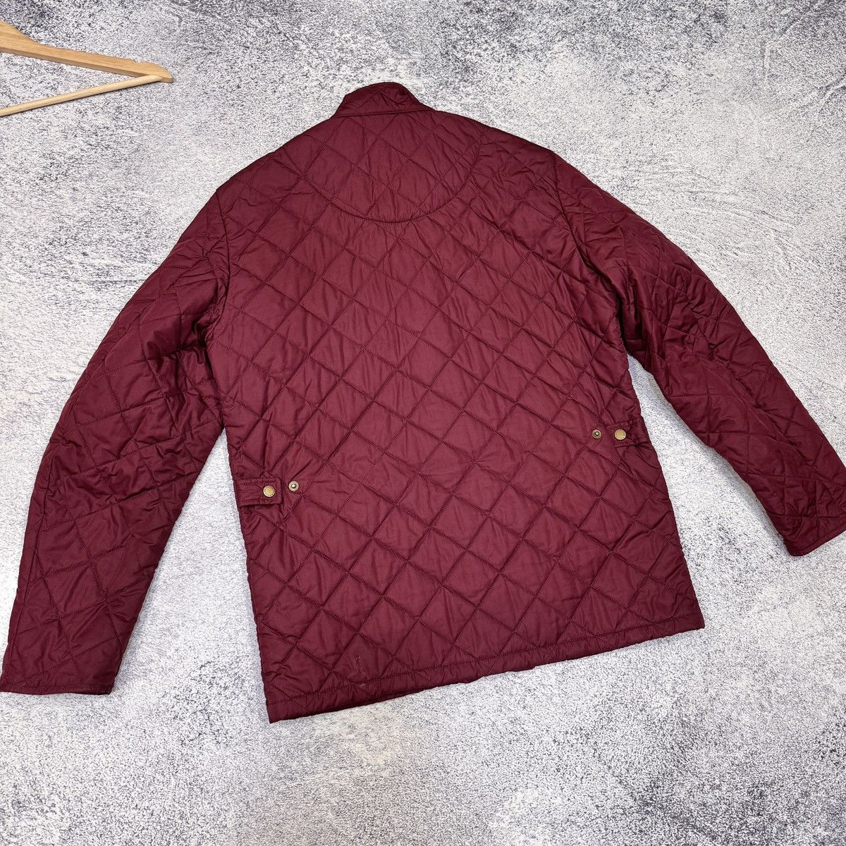 Barbour Barbour Chelsea Sportsquilt Burgundy M size Size US M / EU 48-50 / 2 - 9 Thumbnail