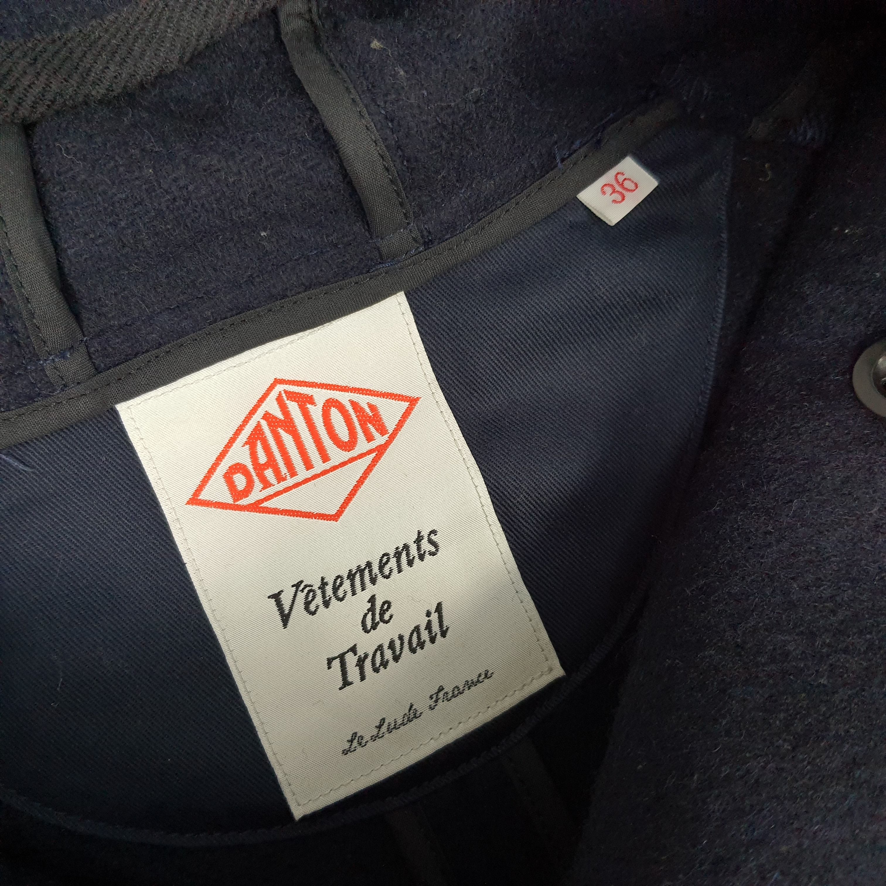 Danton × Vintage Vintage DANTON Vetements de Travail Winter Jacket Size US S / EU 44-46 / 1 - 5 Thumbnail