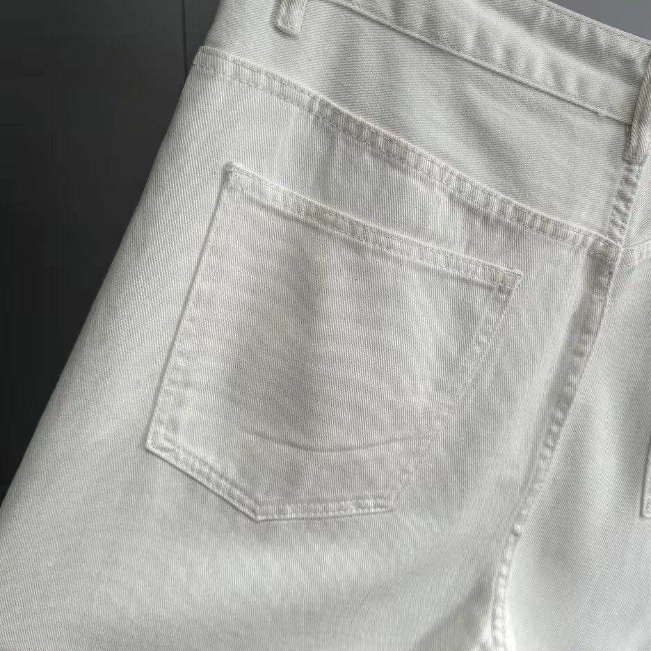 Designer × Vintage Streetwear Baggy Straight Hole Distressed Jeans Size US 34 / EU 50 - 11 Thumbnail