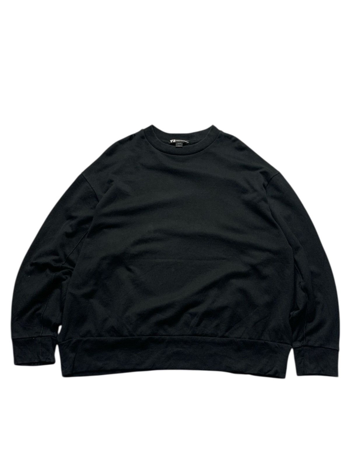 Yohji Yamamoto 🐍 SOLD🐍Adidas Y3 Yohji Yamamoto Signature Graphic Crew Size US XL / EU 56 / 4 - 2 Thumbnail