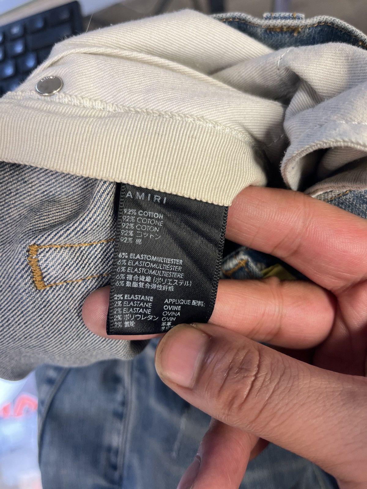 Amiri Amiri Blue Jean size 32 Size US 32 / EU 48 - 5 Thumbnail