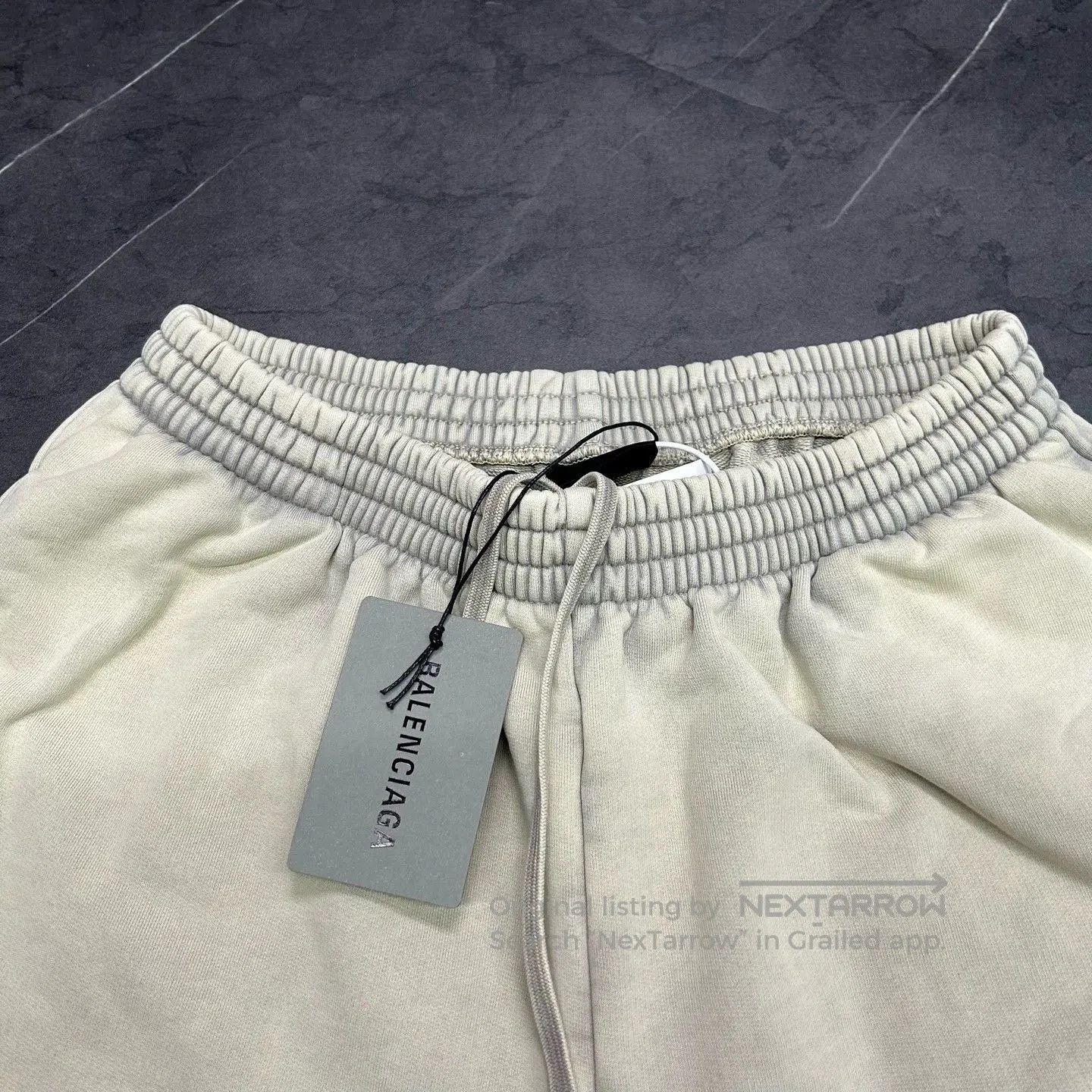 Balenciaga Balenciaga 25 Distressed Logo Shorts. Size US 32 / EU 48 - 3 Thumbnail