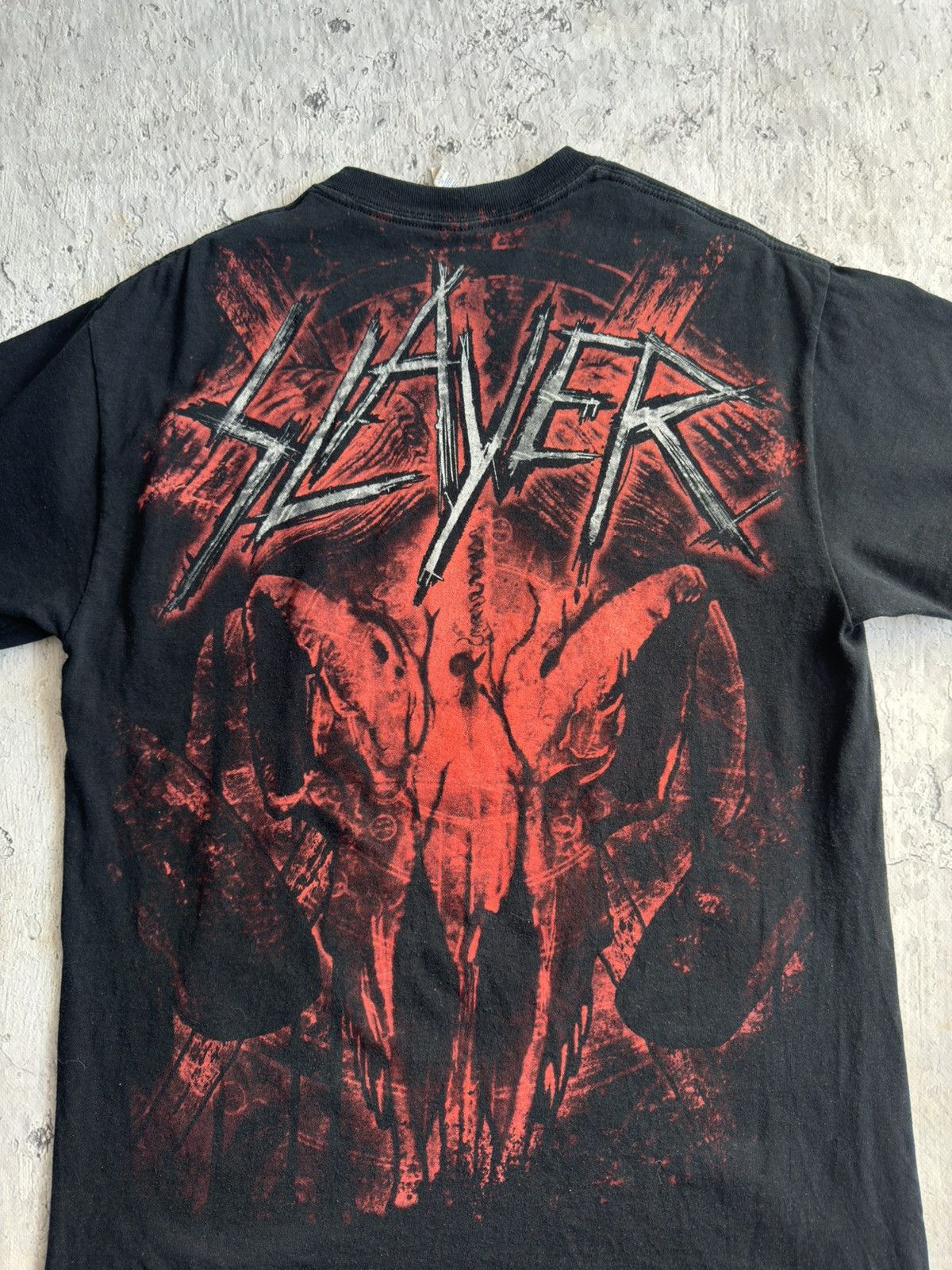 Band Tees × Slayer × Vintage 2002 SLAYER Metal Band T Shirt Tee Size US M / EU 48-50 / 2 - 4 Thumbnail