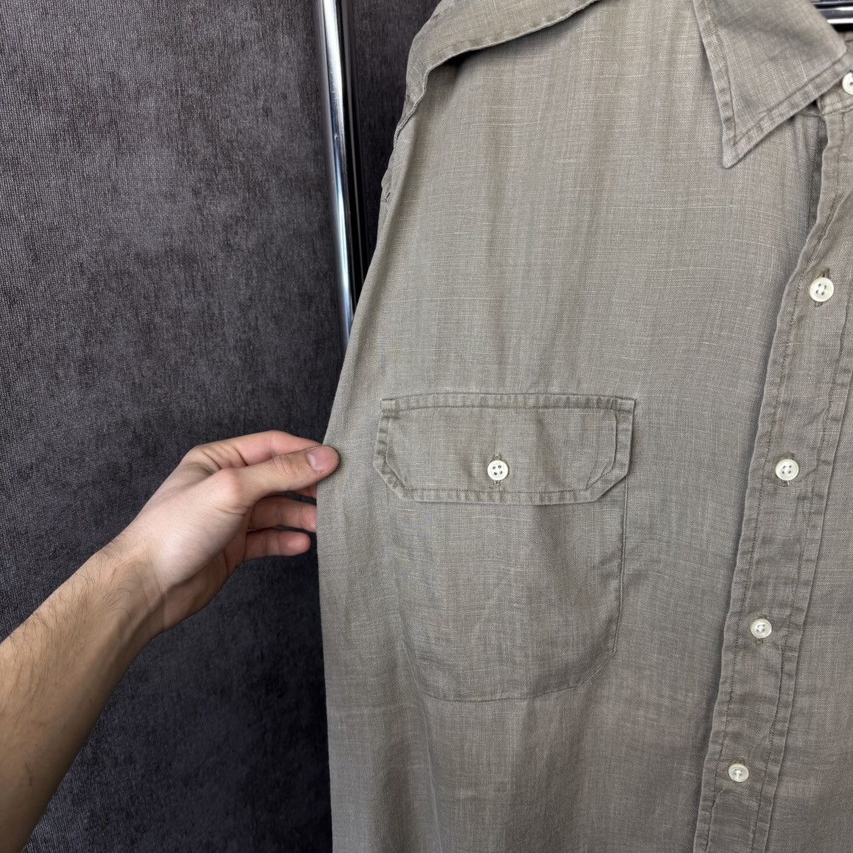 Polo Ralph Lauren × Ralph Lauren × Vintage Crazy Vintage Polo Ralph Lauren linen shirt 90s Size US XL / EU 56 / 4 - 5 Thumbnail