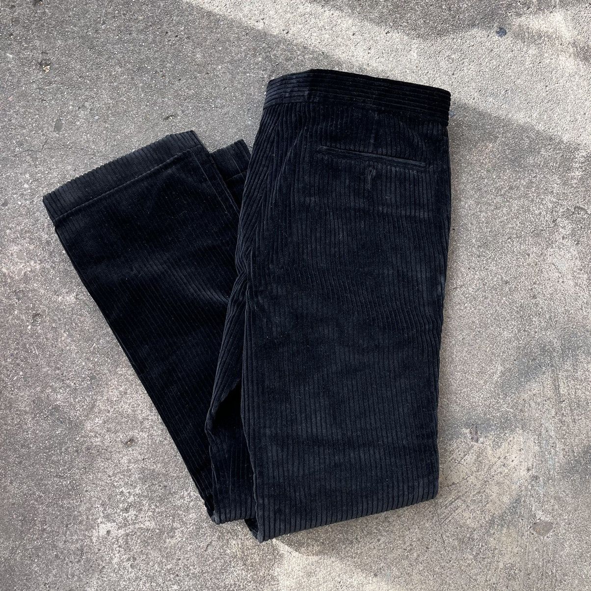 image of Crazy 2016 Gucci Corduroy Pants 46 Flared Archive in Black, Men's (Size 30)