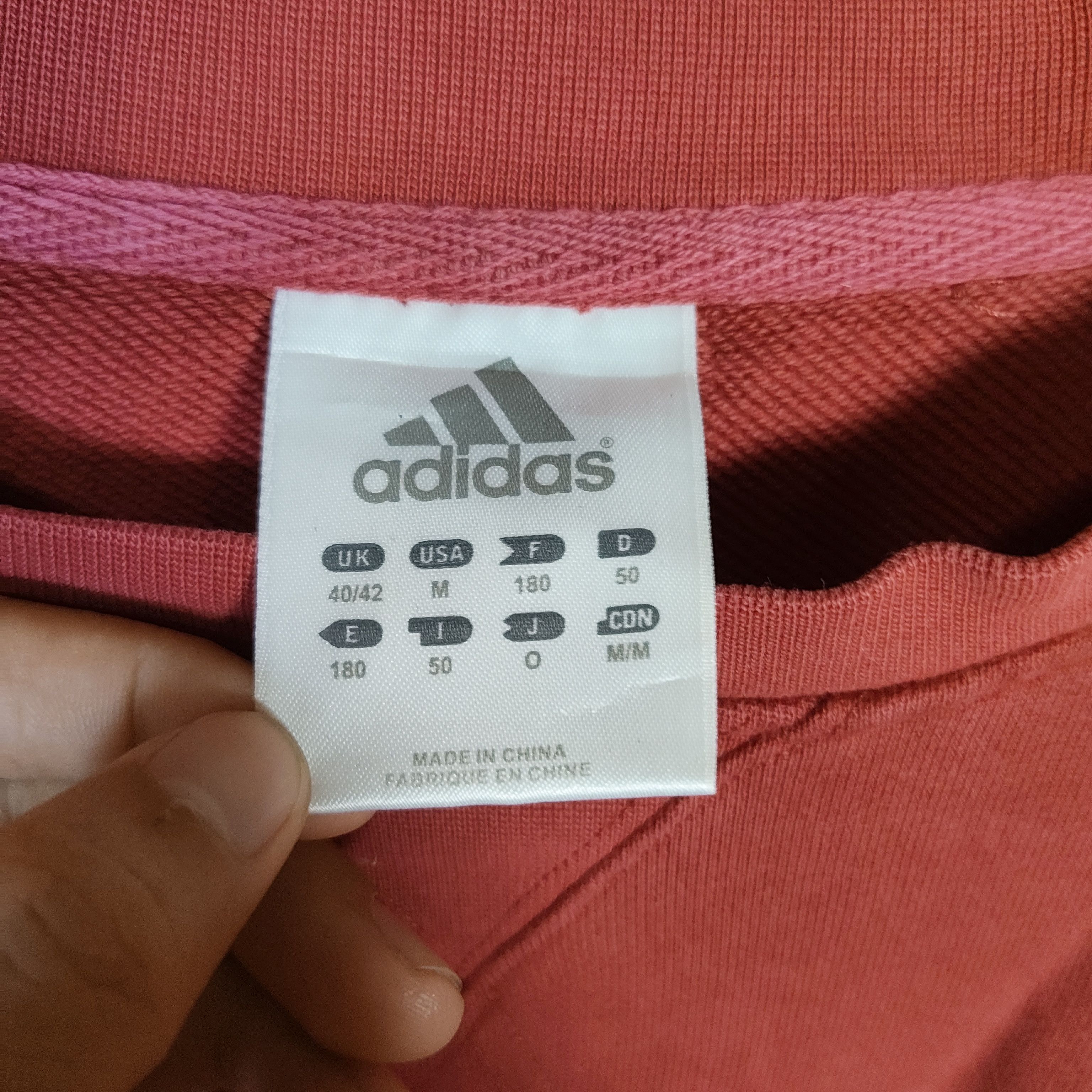 Adidas Vintage Y2K ADIDAS Small Embroidered Logo Sweatshirt Size US M / EU 48-50 / 2 - 5 Thumbnail