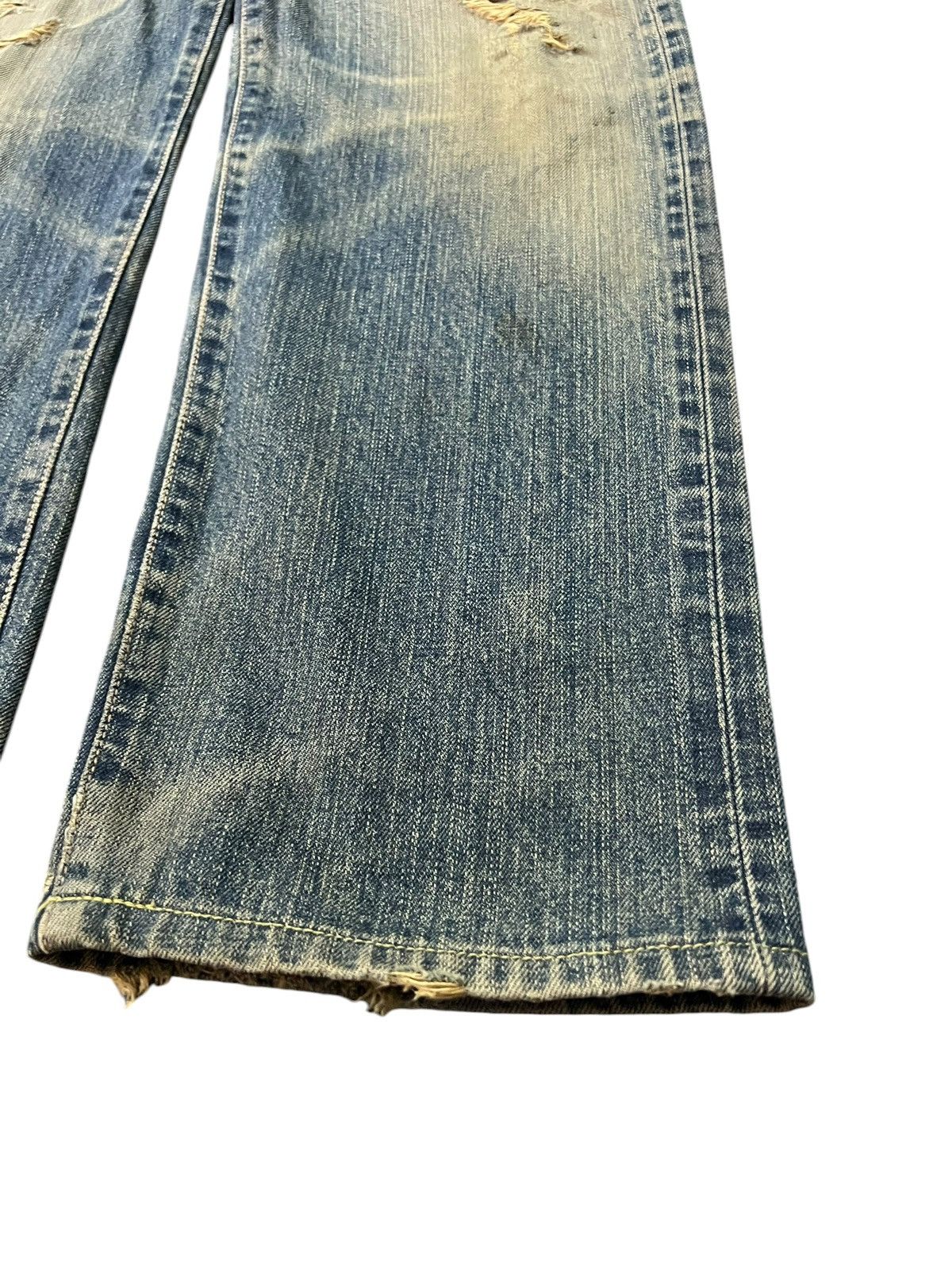 Edwin Vintage Edwin 505x Selvedge Distressed Rusty If six was nine Size US 28 / EU 44 - 7 Thumbnail