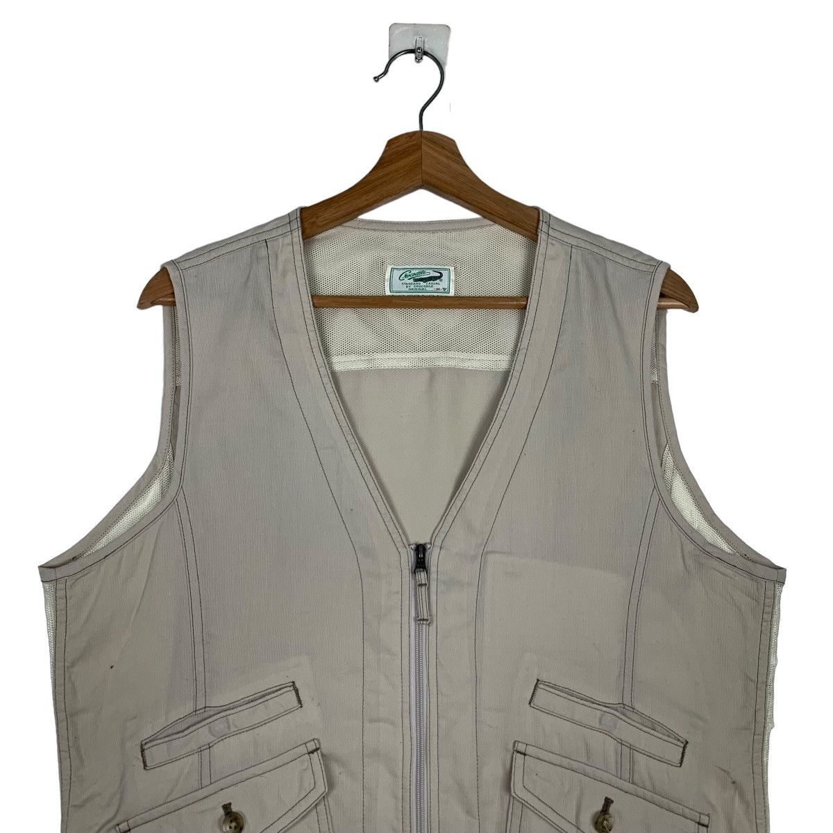 Japanese Brand CROCODILE Casual Vest #0179-C9 Size US M / EU 48-50 / 2 - 3 Thumbnail