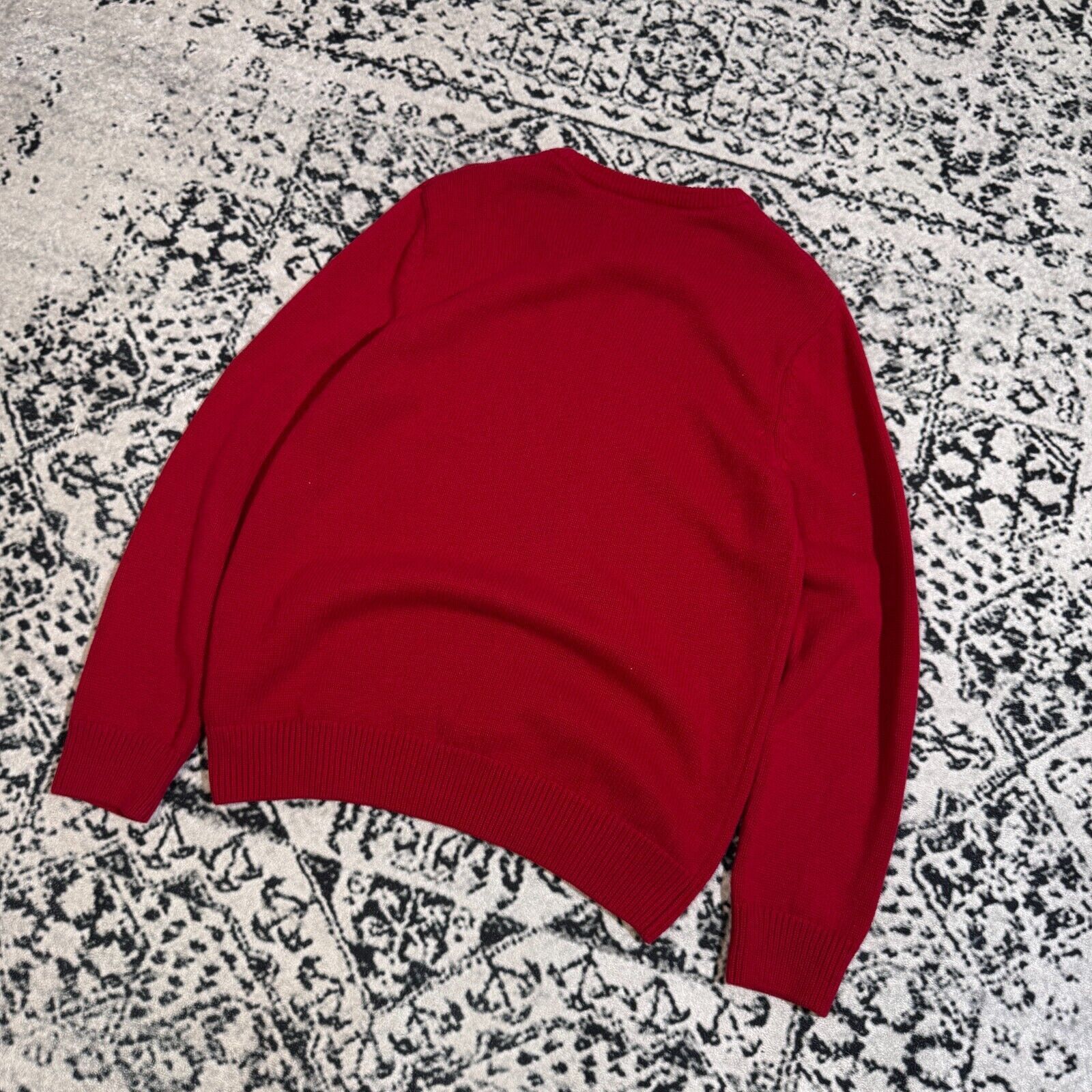 Chaps × Vintage Chaps Unisex Red Cotton Sweater Size S Regular Fit Size US S / EU 44-46 / 1 - 12 Thumbnail