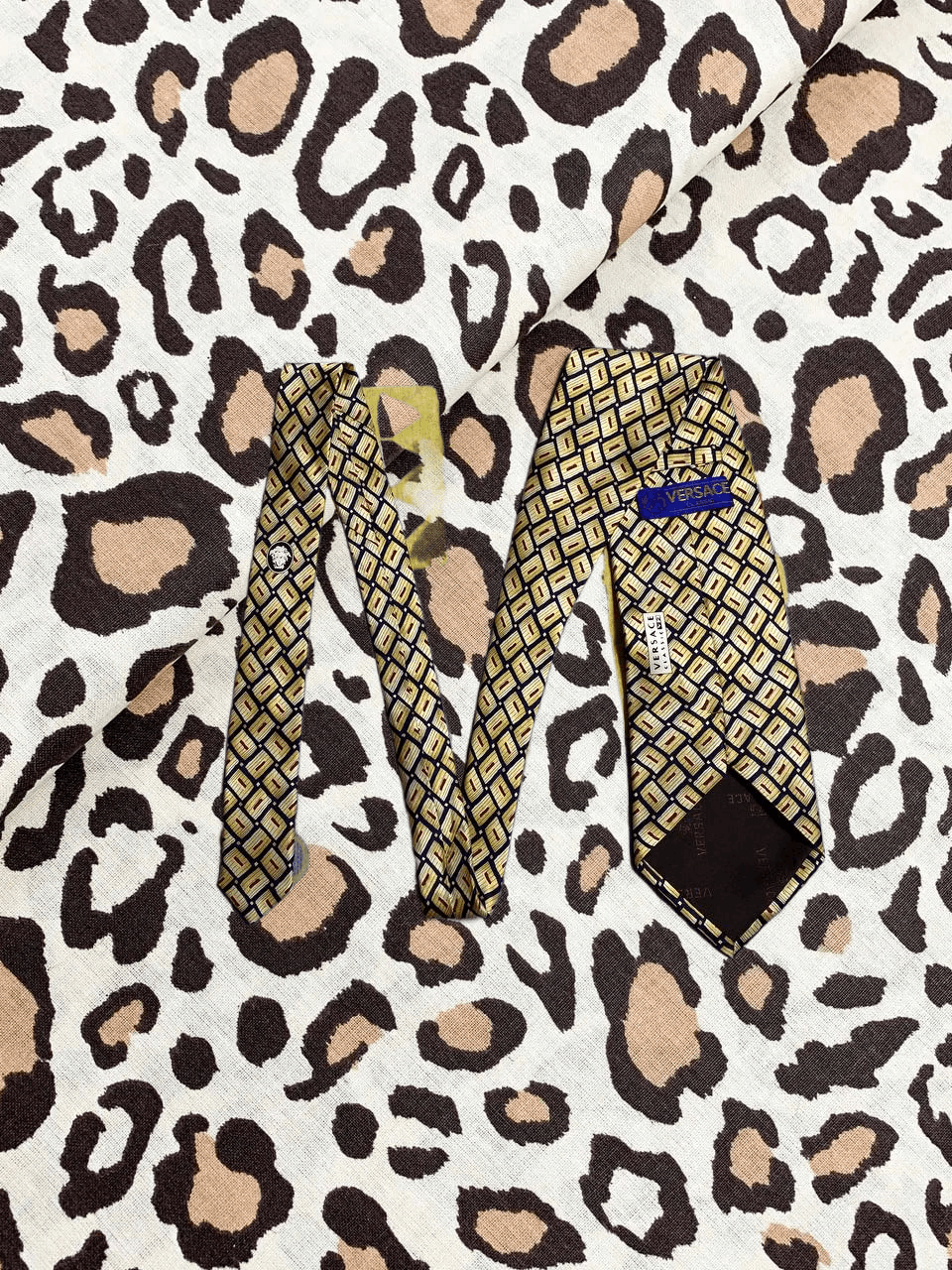 Versace Versace silk vintage tie Size ONE SIZE - 1 Thumbnail