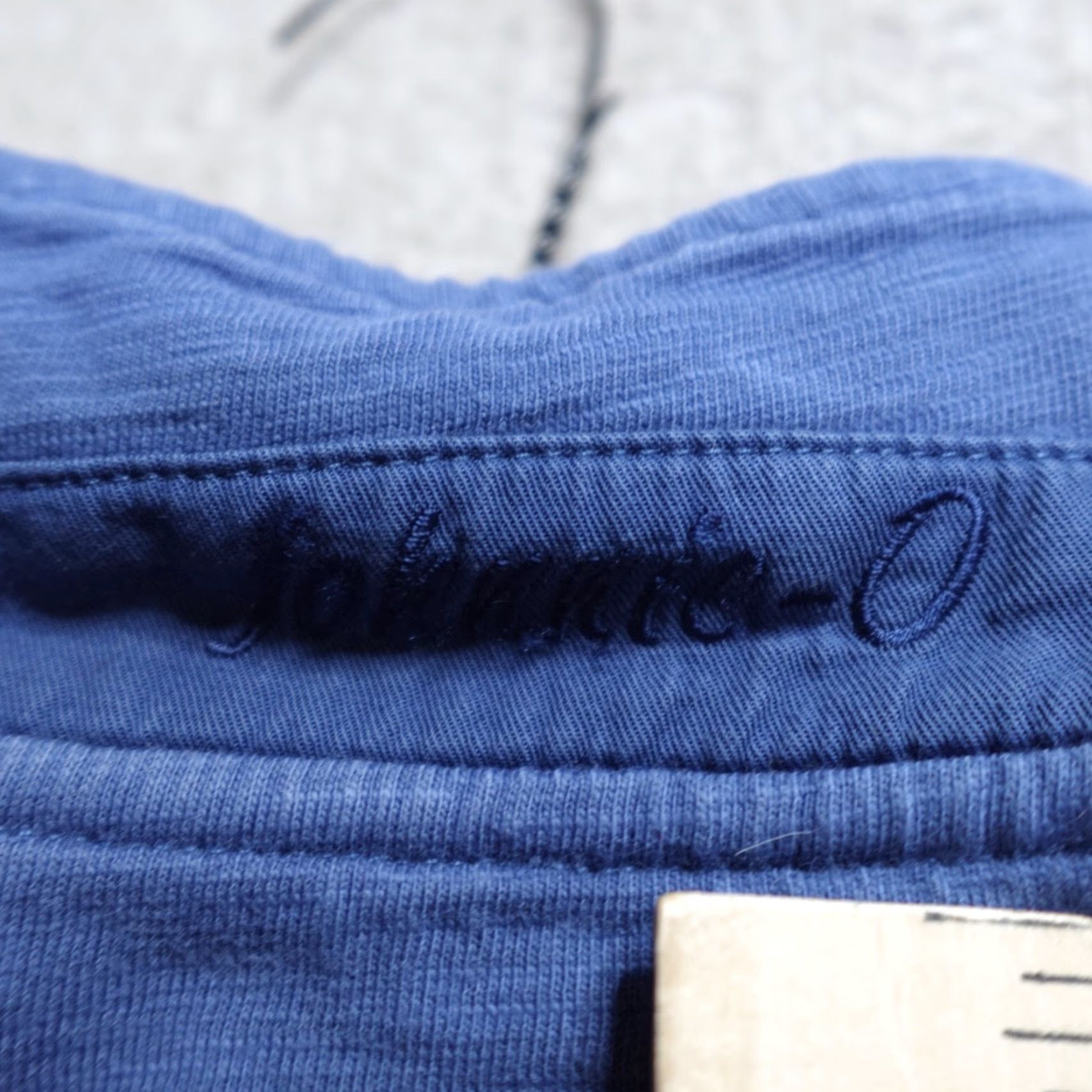 johnnie-O johnnie-O Mens Sweater 1/4 Zip Embroidered Cotton Blue M Pullover Long Sleeve Casual Regular Size M Mens Size US M / EU 48-50 / 2 - 6 Thumbnail