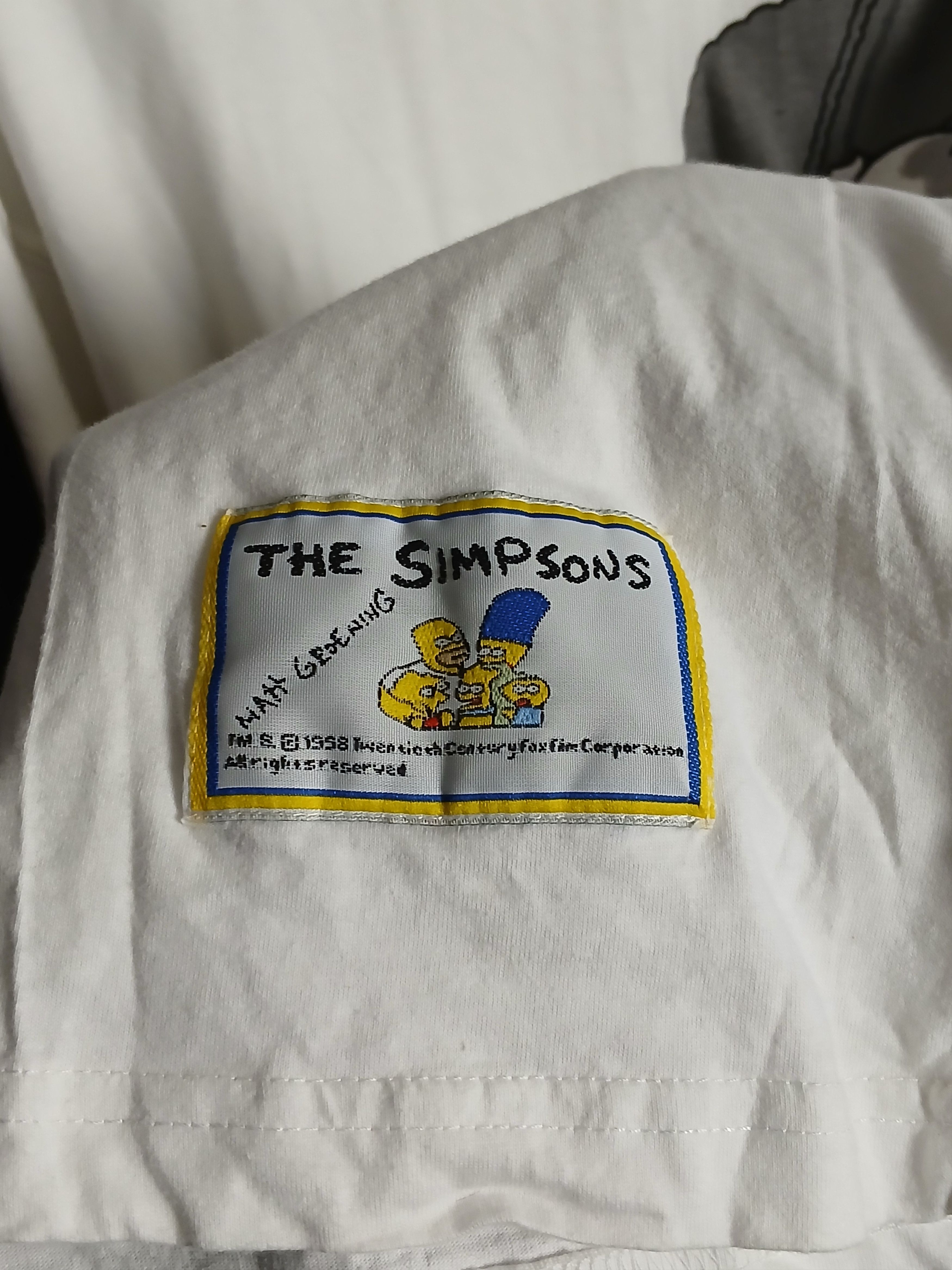 The Simpsons × Vintage Vintage 1998 The Simpsons T-Shirt Size US XL / EU 56 / 4 - 5 Thumbnail