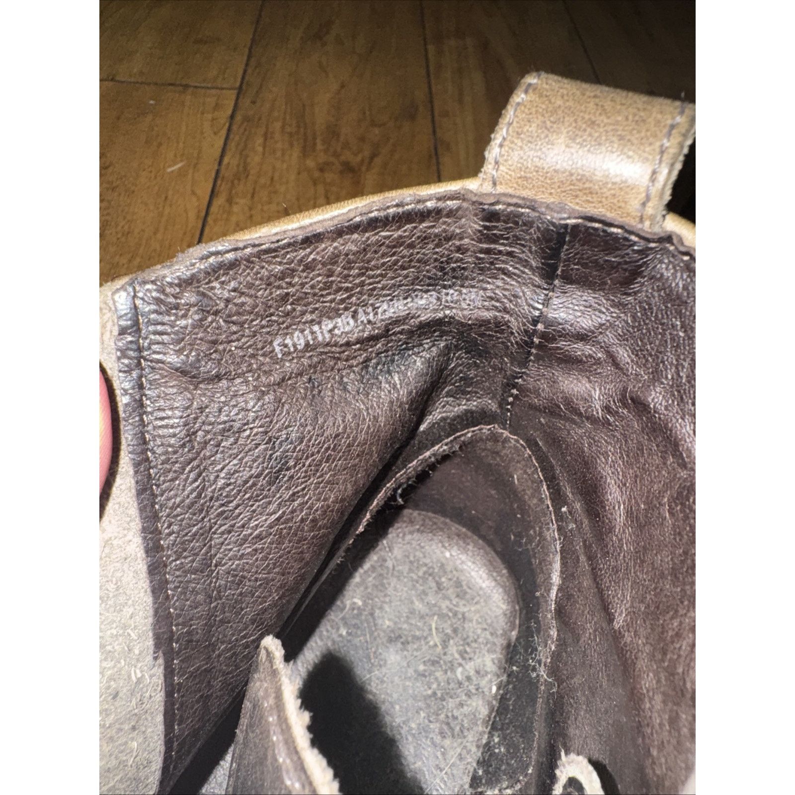 John Varvatos × Vintage John Varvantos USA Brown Leather Side Zip Ankle Boots 10.5 Size US 10.5 / EU 43-44 - 6 Thumbnail