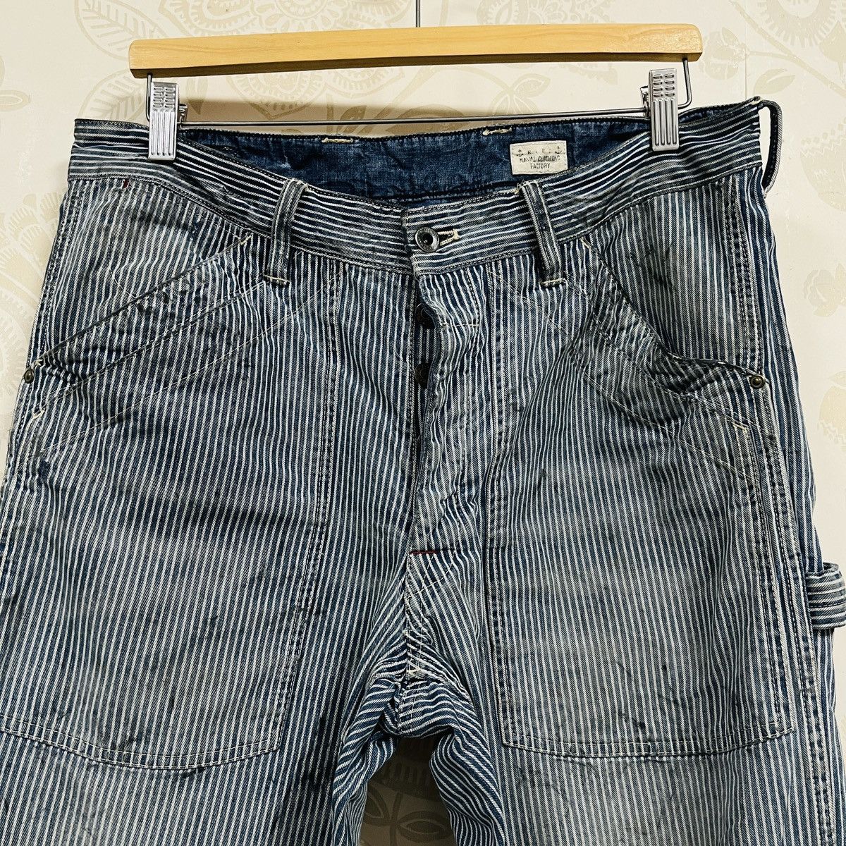 Ralph Lauren Vintage 1980s Ralph Lauren Hickory Workers Pants Size US 32 / EU 48 - 20 Thumbnail