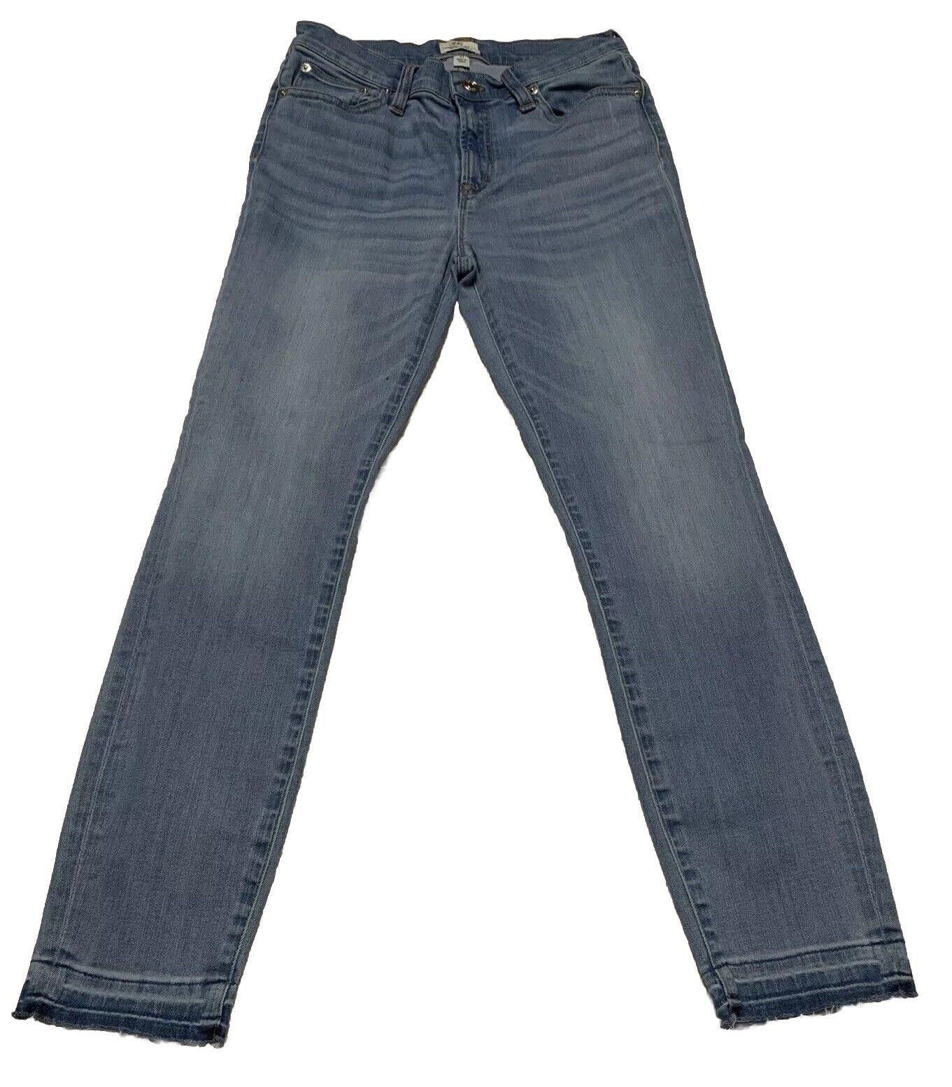 J.Crew J. Crew Women's Jeans Sz 27 Blue Light Wash Skinny Crop Size 27" / US 4 / IT 40 - 1 Thumbnail