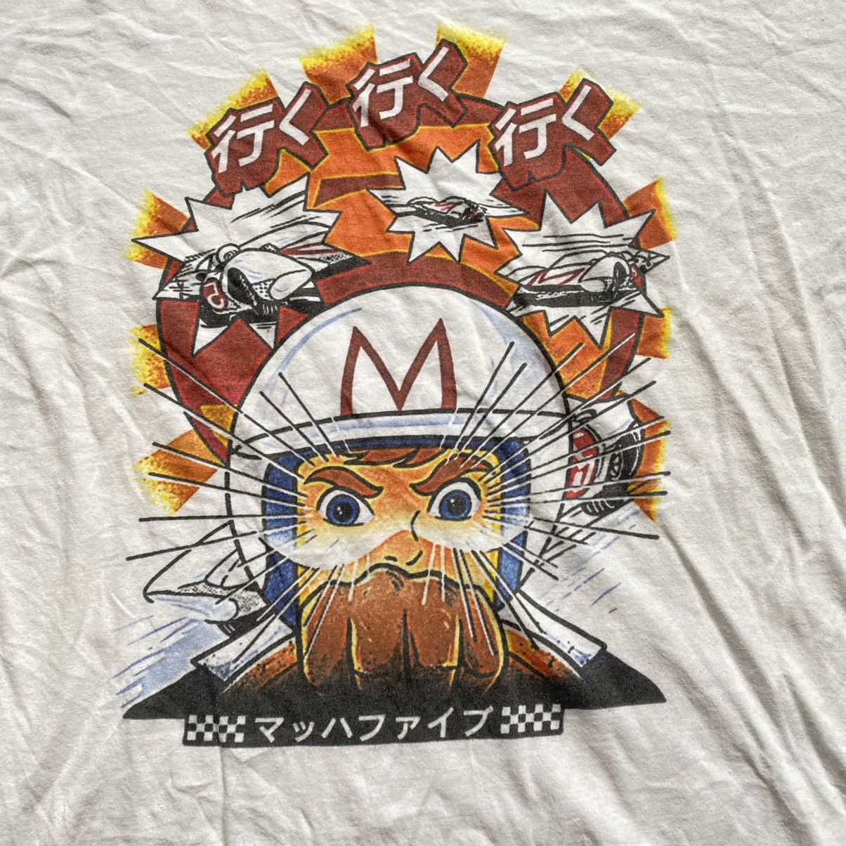 Anime × Cartoon Network AKIRA RACING ANIME Y2K BIG PRINT T SHIRT Size US XL / EU 56 / 4 - 2 Thumbnail