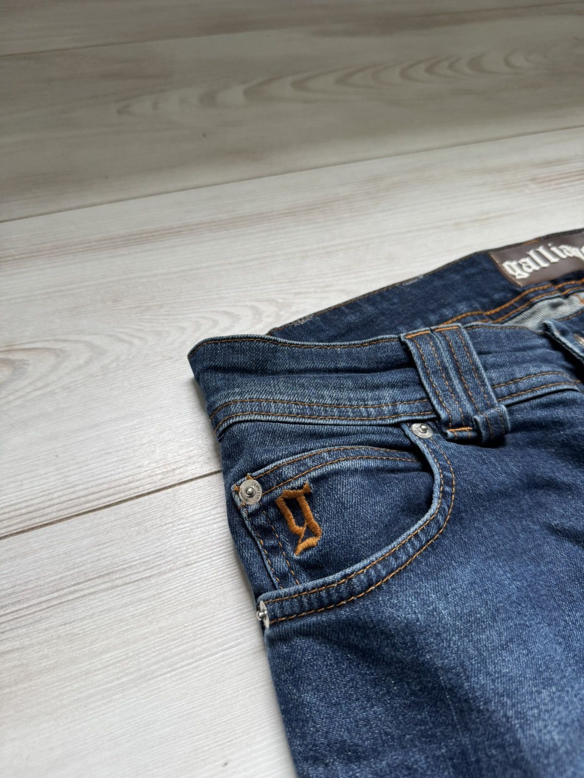 John Galliano John Galliano slim Jeans Italy Hedi slimane style Size US 29 - 7 Thumbnail