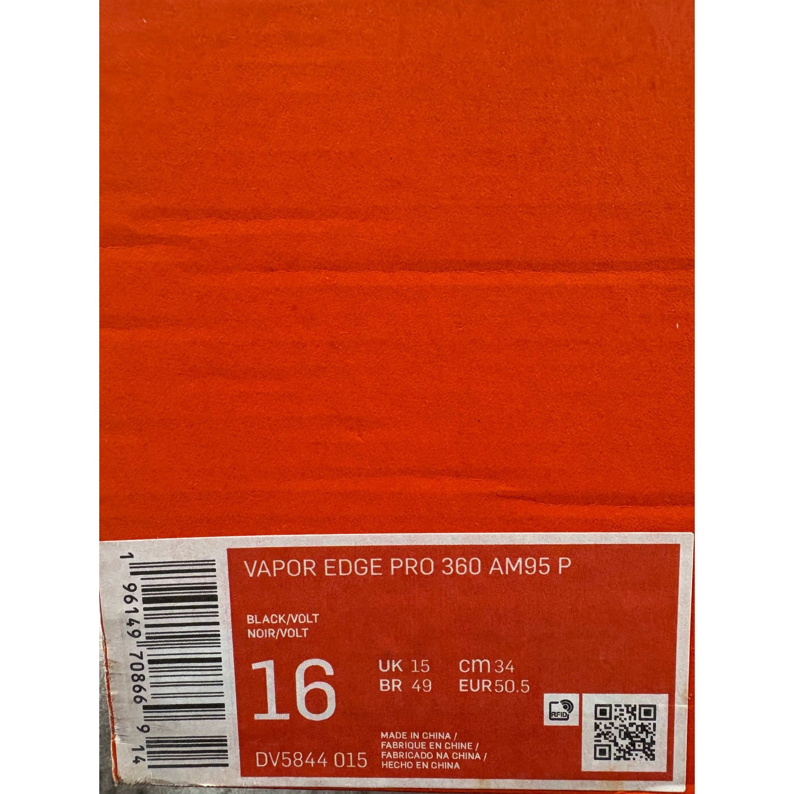 Nike Nike Vapor Edge 360 Pro x Air Max 95 Football Cleats Men 16 Size US 15 / EU 48 - 8 Thumbnail