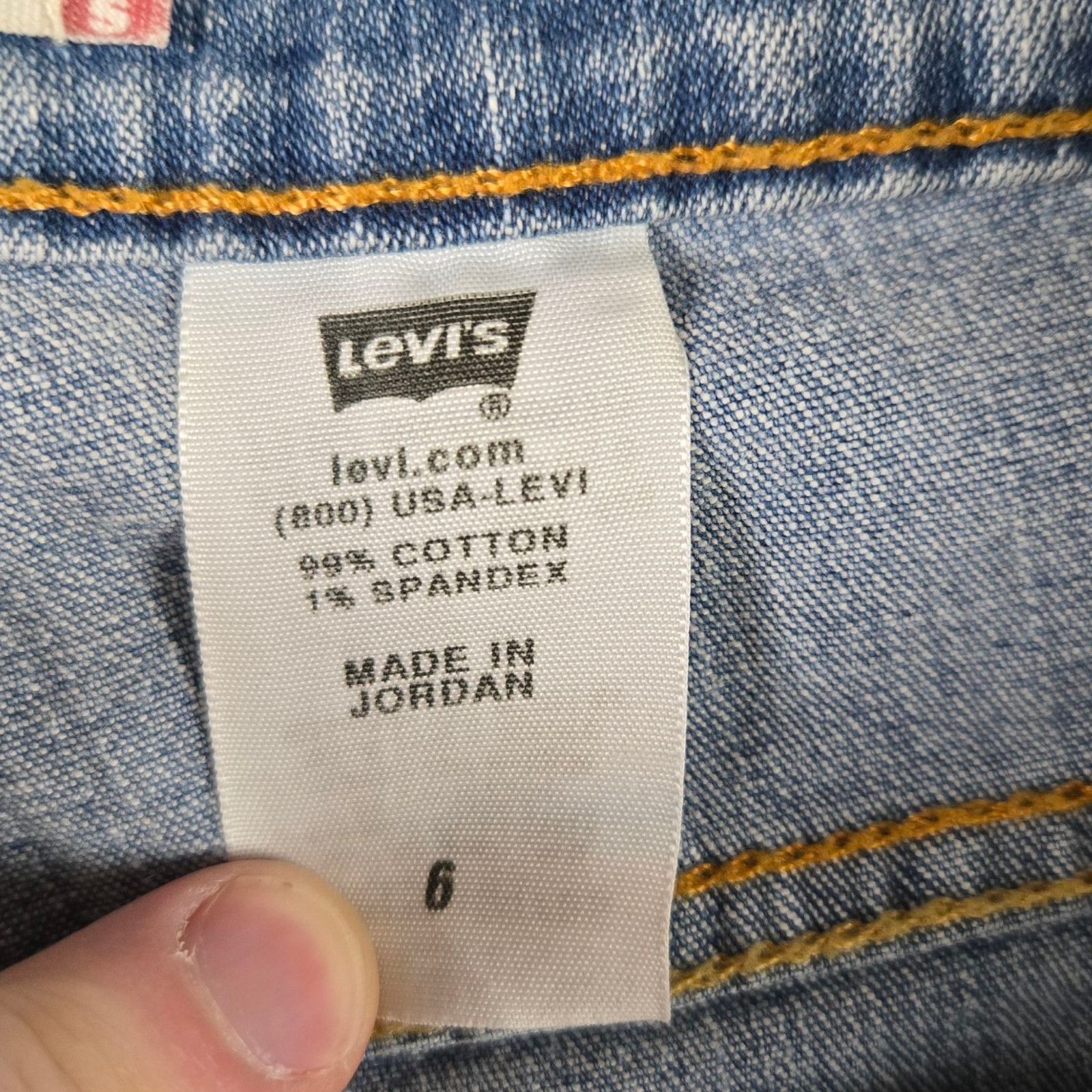 Levi's Y2K Levi's Light Wash Straight Capri Jeans Size 6 Size 28" / US 6 / IT 42 - 5 Thumbnail