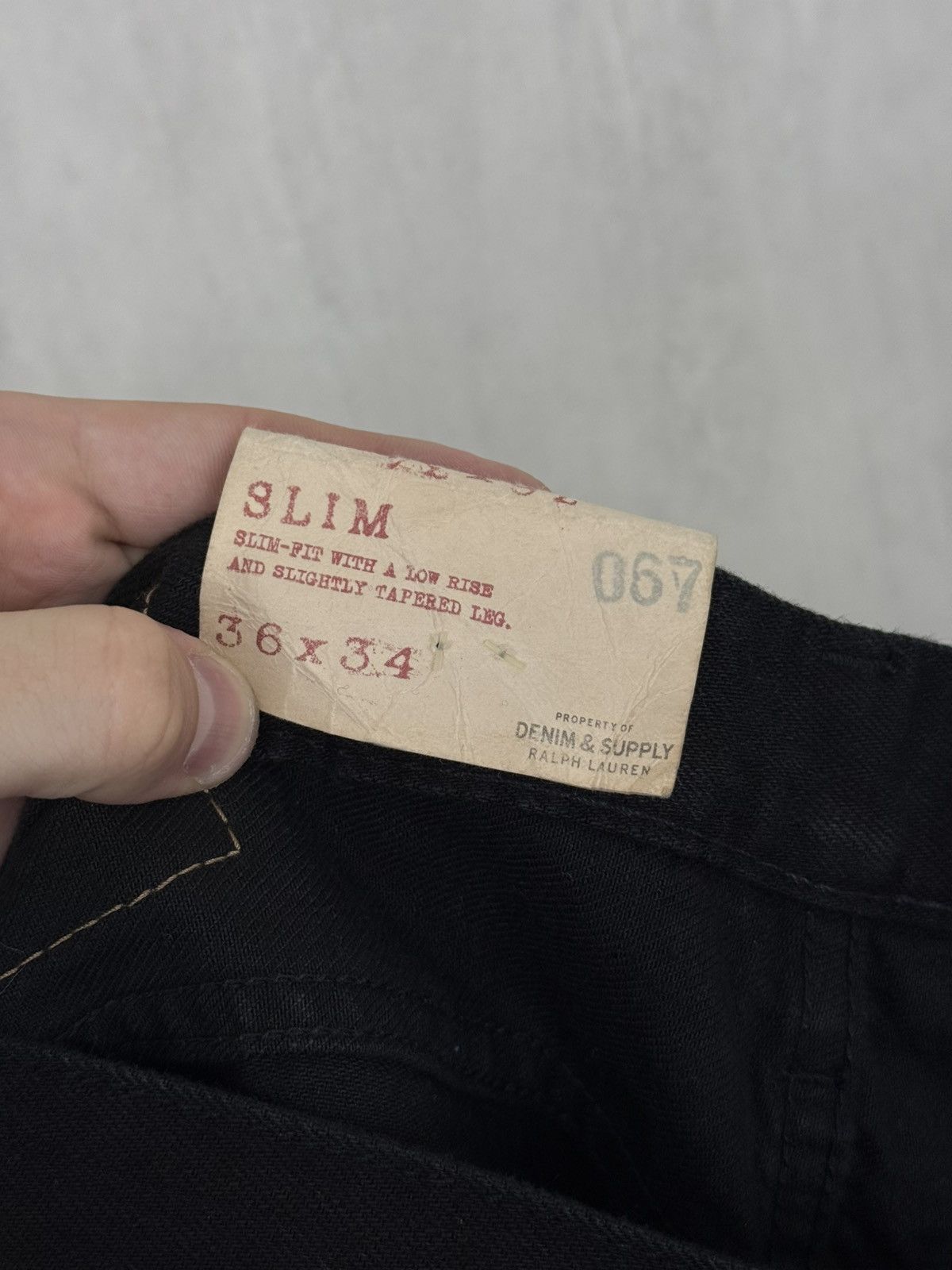 Denim & Supply Ralph Lauren NWT Ralph Lauren Denim&Supply Slim Fit Denim Jeans Pants Size US 36 / EU 52 - 13 Thumbnail