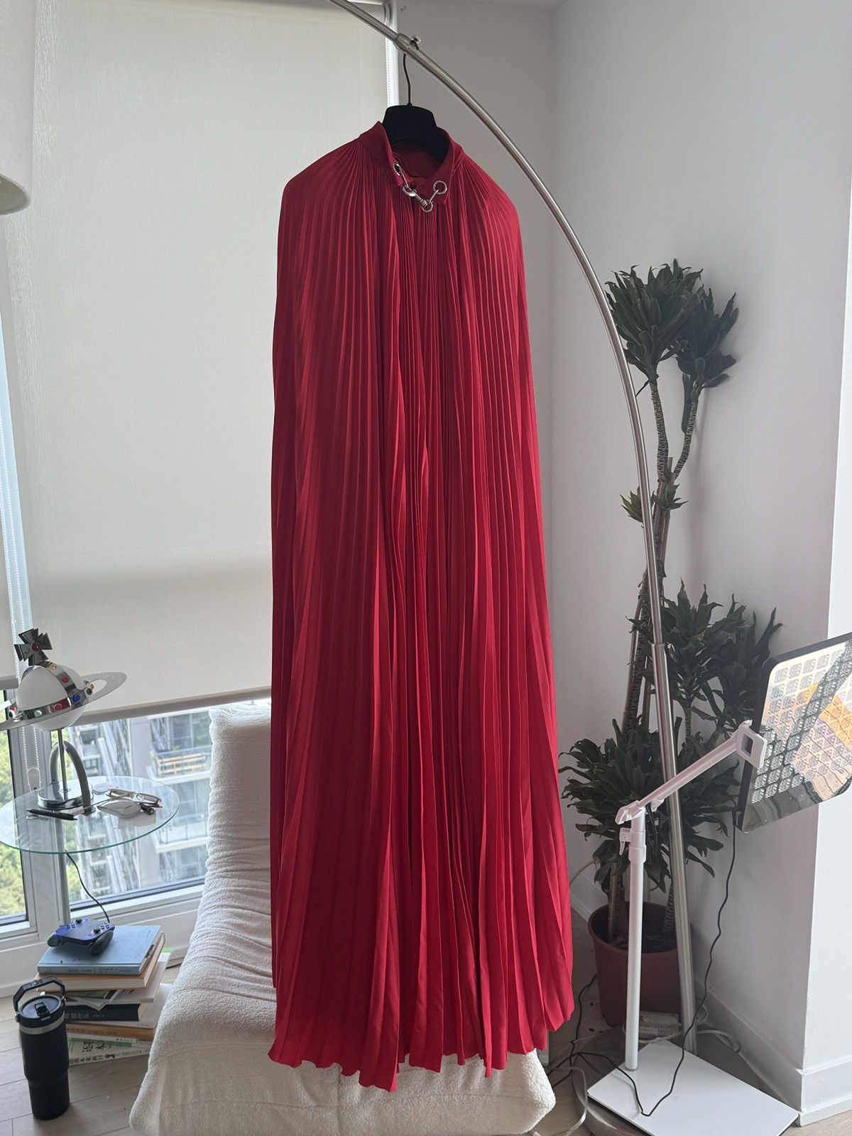 Balenciaga Light Technical Crepe Red Size M / US 6-8 / IT 42-44 - 3 Thumbnail