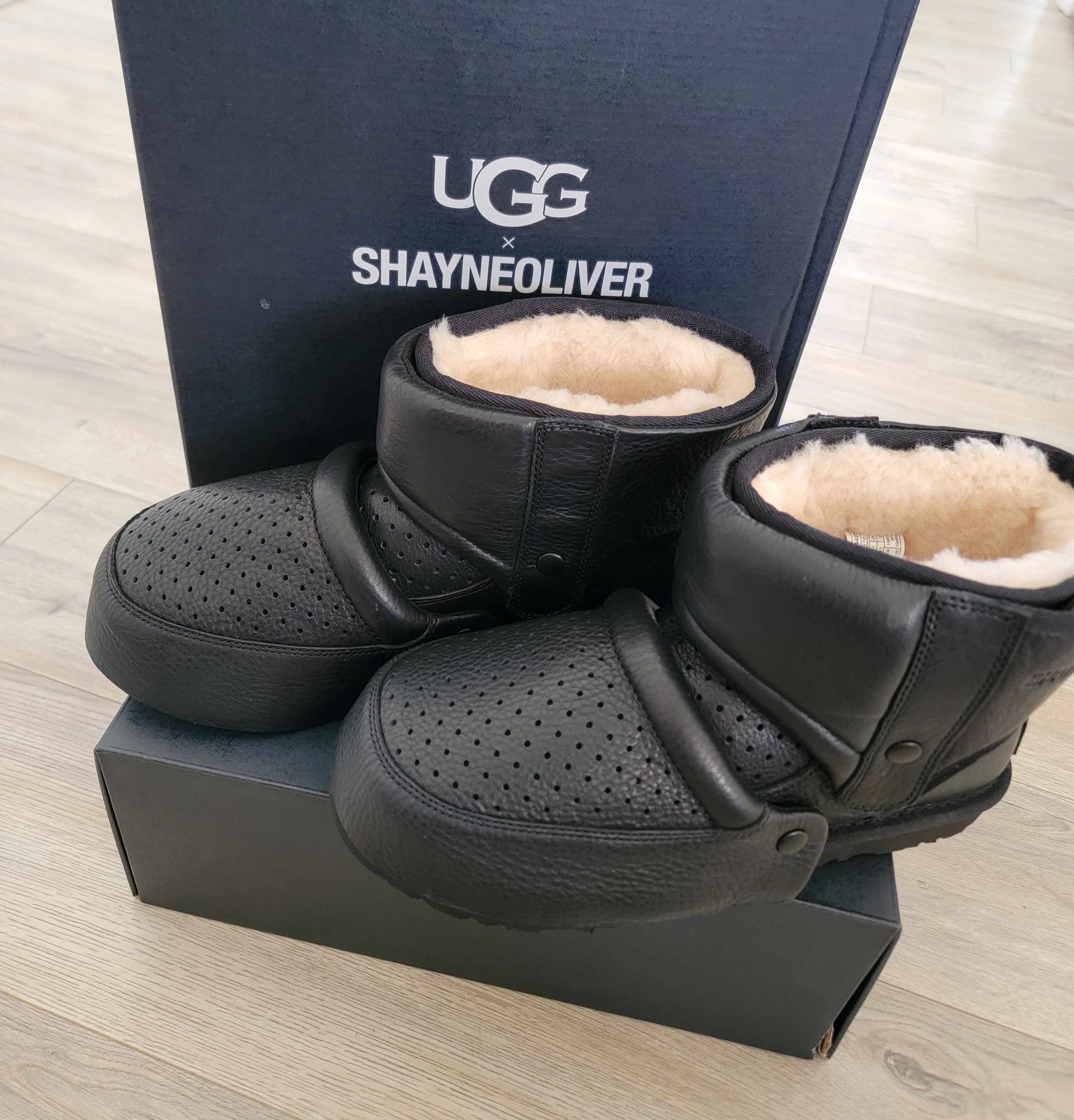 UGG x Shayne Oliver Armourite Sabatons Armored Boots