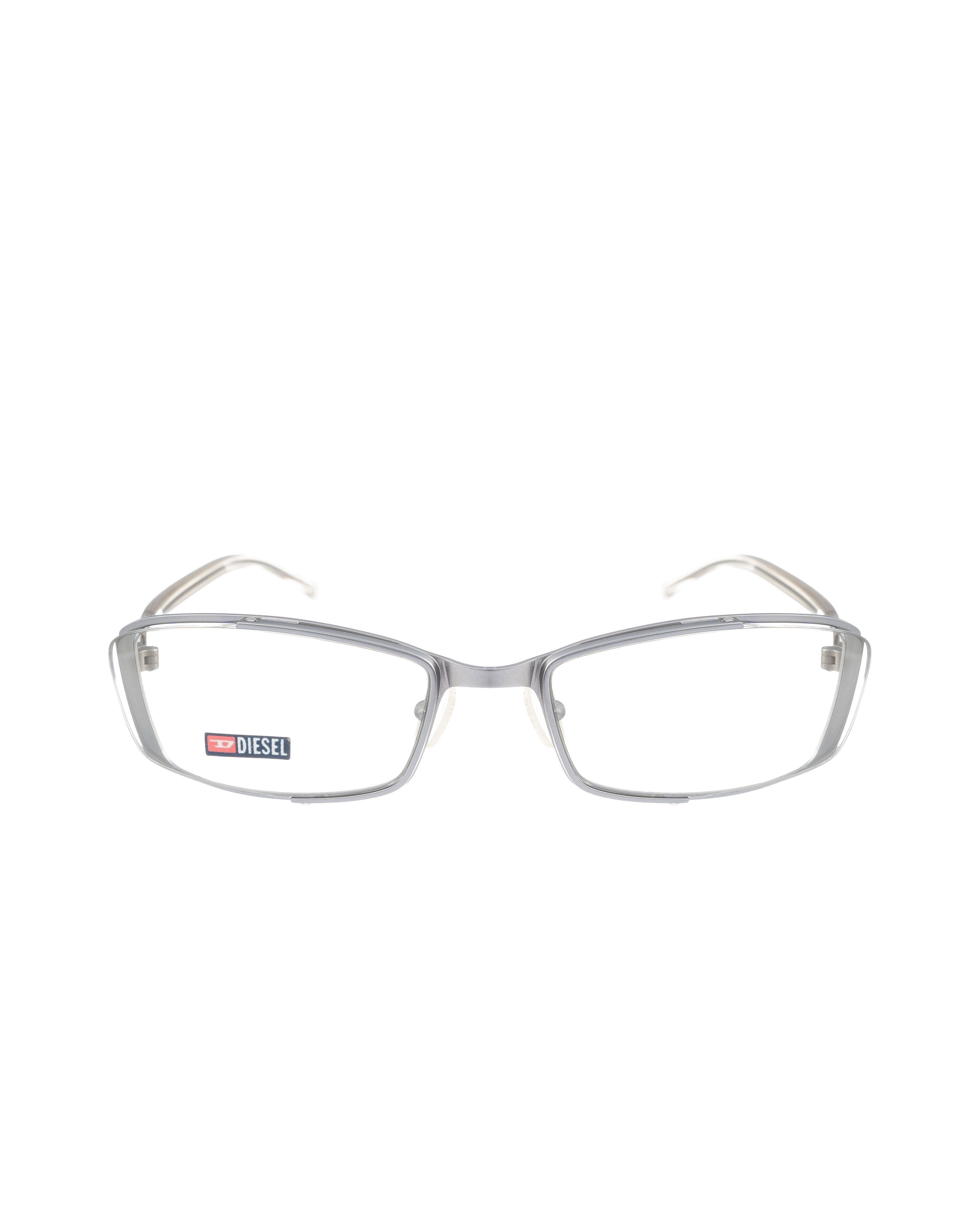 Diesel Diesel 00s Chrome Silver Double Frame Glasses Size ONE SIZE - 2 Thumbnail