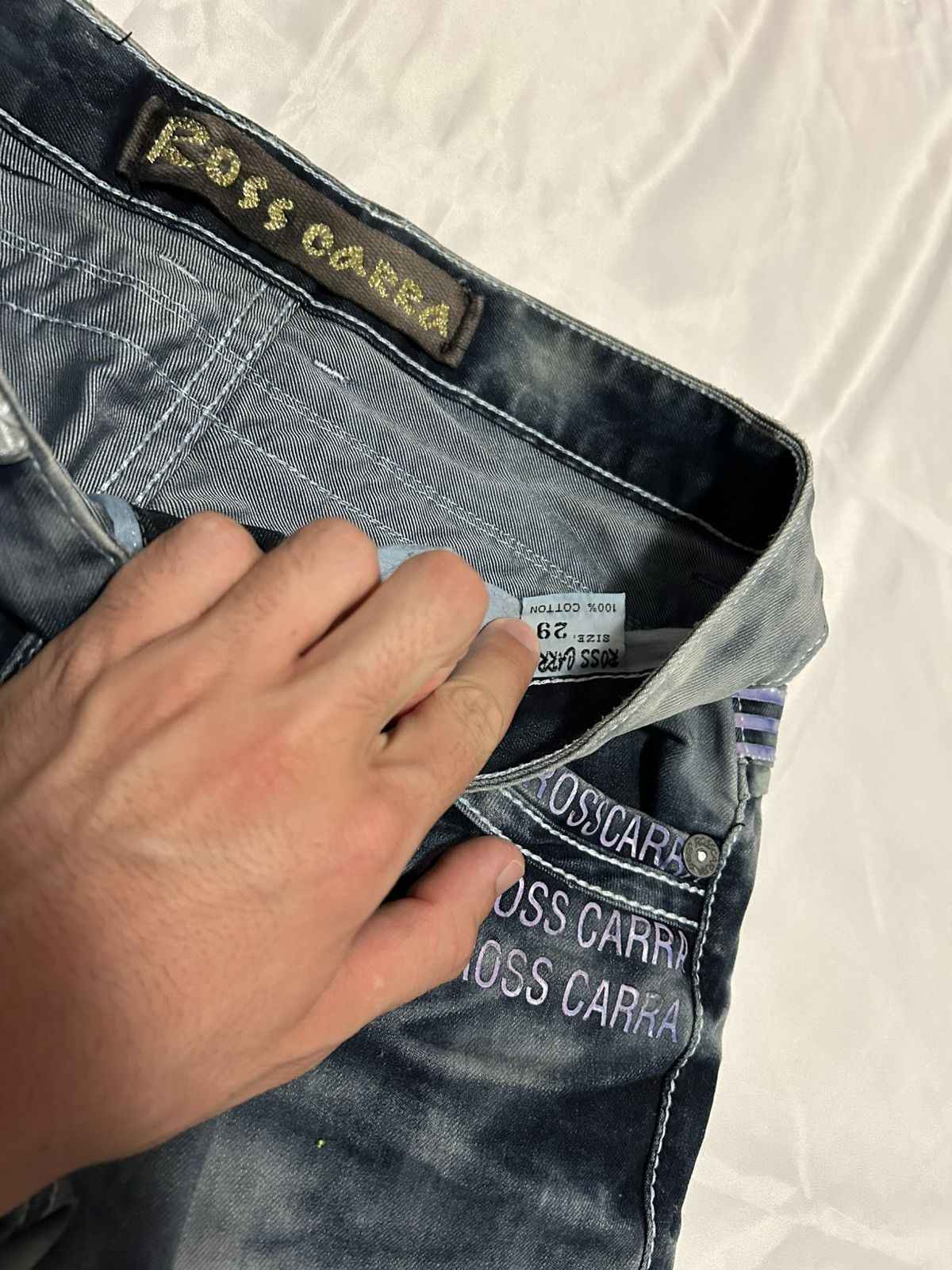 Japanese Brand Tie dye skinny jeans Size US 29 - 3 Thumbnail