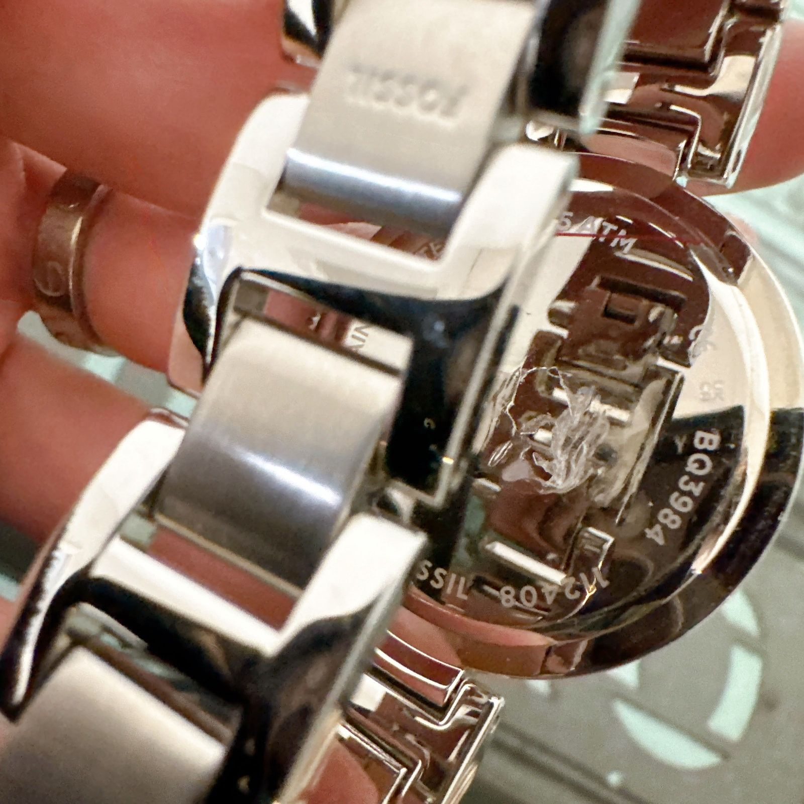 Fossil Fossil BQ3984 Karli Three-Hand Stainless Steel Watch Size ONE SIZE - 5 Thumbnail