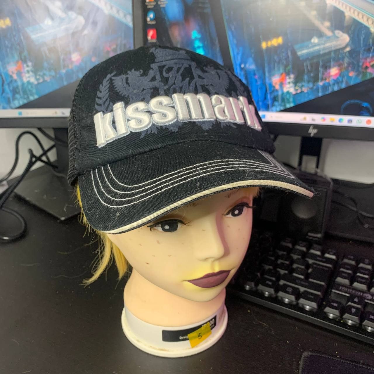 Japanese Brand RARE KISSMARK TRUCKER HAT Size ONE SIZE - 1 Thumbnail