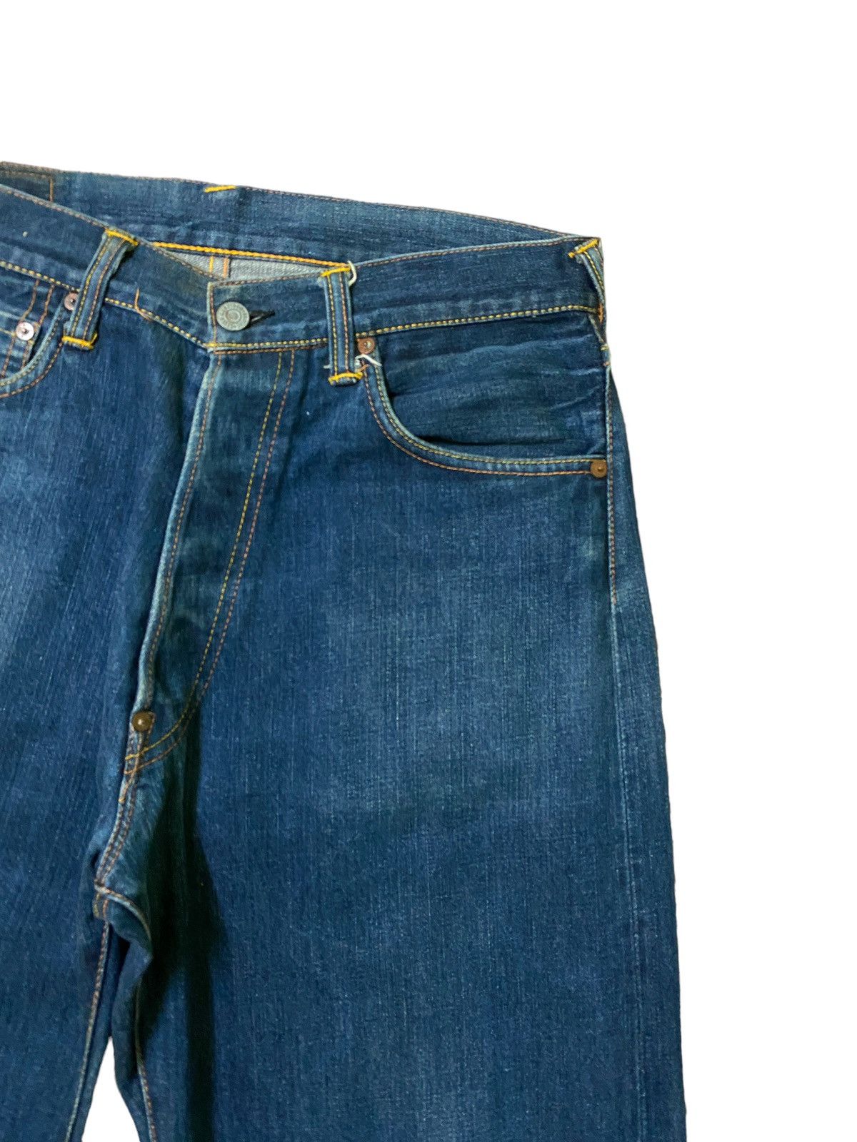 Evisu Evisu Yellow Daicock Denim Jeans Size US 30 / EU 46 - 5 Thumbnail