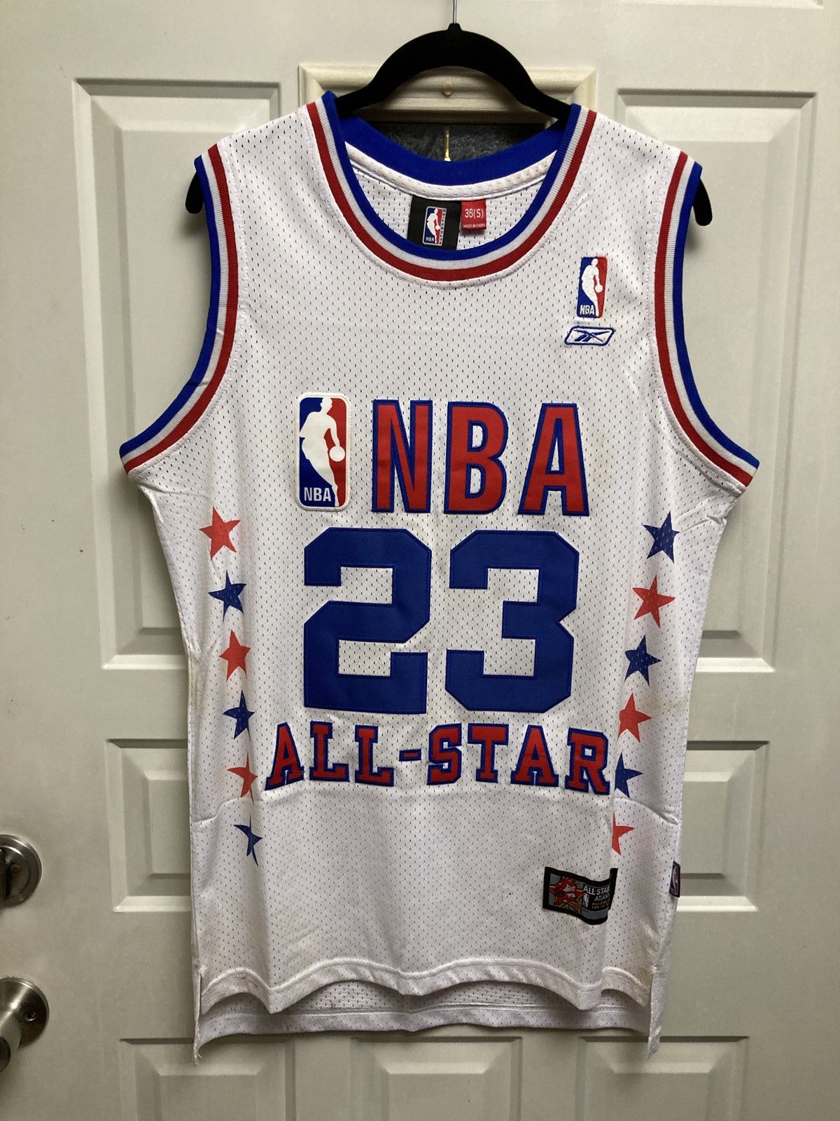 NEW Atlanta 2003 MICHAEL JORDAN NBA ALL STAR GAME JERSEY REEBOK WIZARDS  Swingman