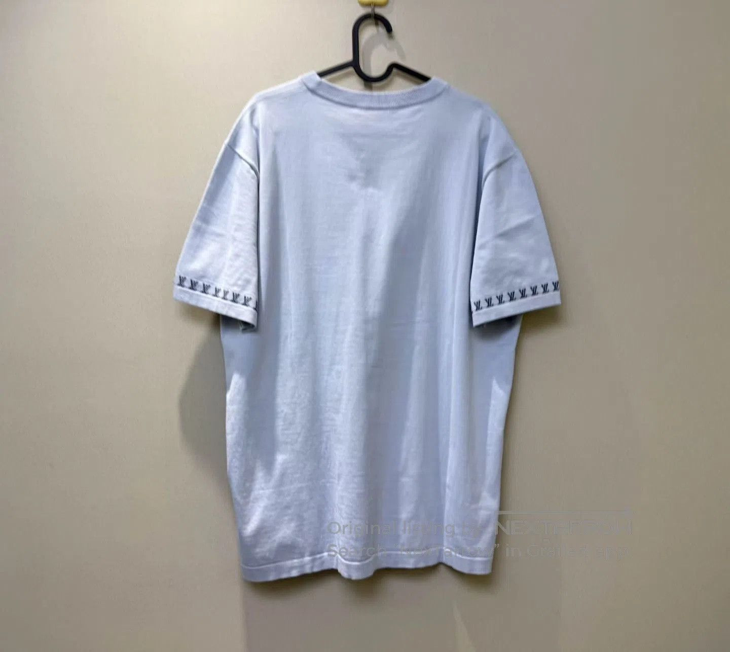 Louis Vuitton Louis Vuitton Light Blue Sleeve Logo Short Sleeve| Size US XL / EU 56 / 4 - 4 Thumbnail
