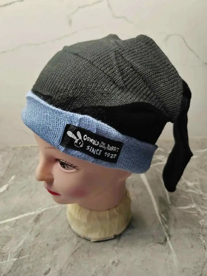 Japanese Brand Vintage Oswald The Lucky Rabbit Bunny Horn Beanie Size ONE SIZE - 3 Thumbnail
