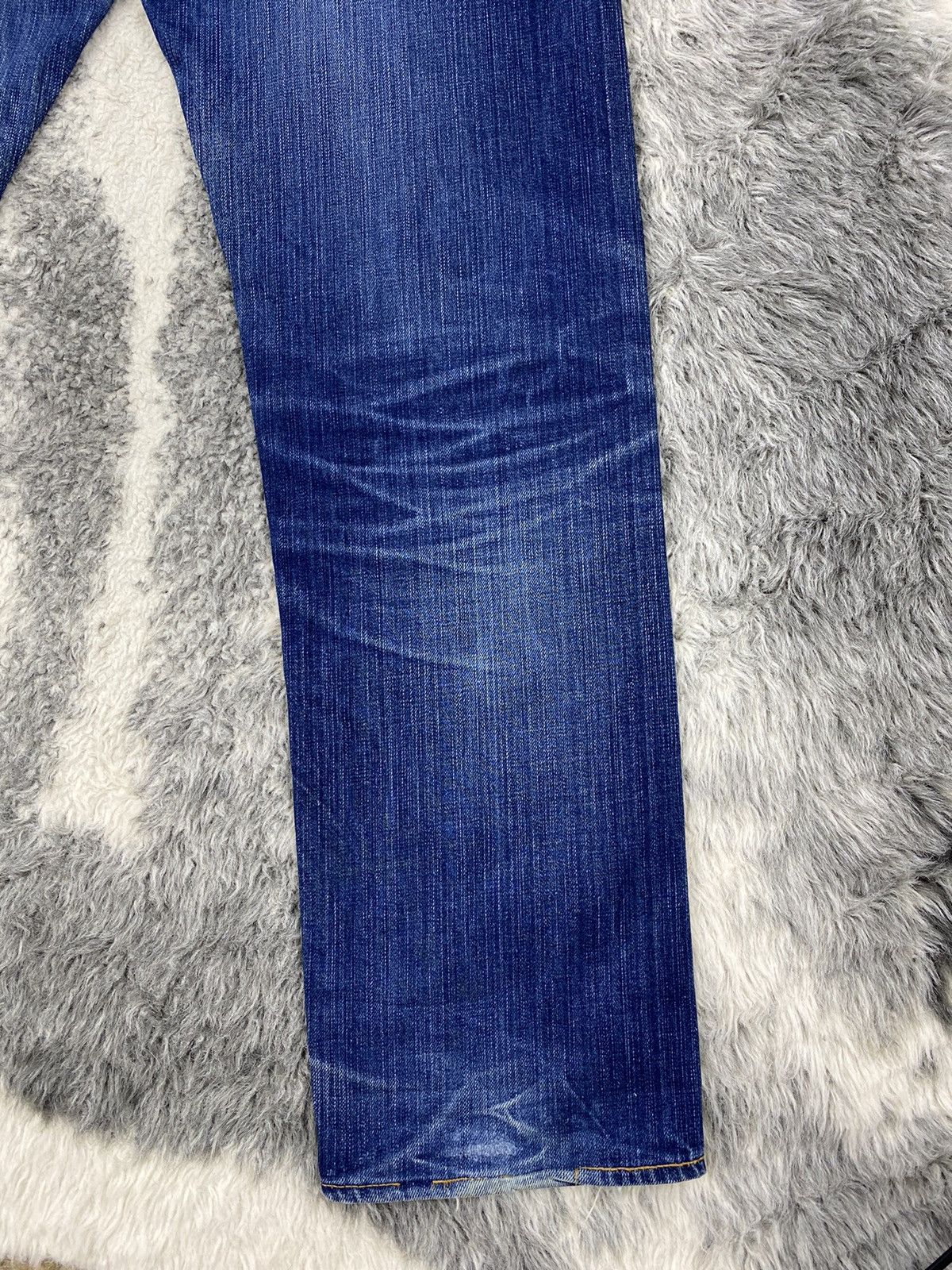 Evisu EVISU No.3 by Yamane Leather Patch Iconic Seagull Denim Size US 34 / EU 50 - 16 Thumbnail
