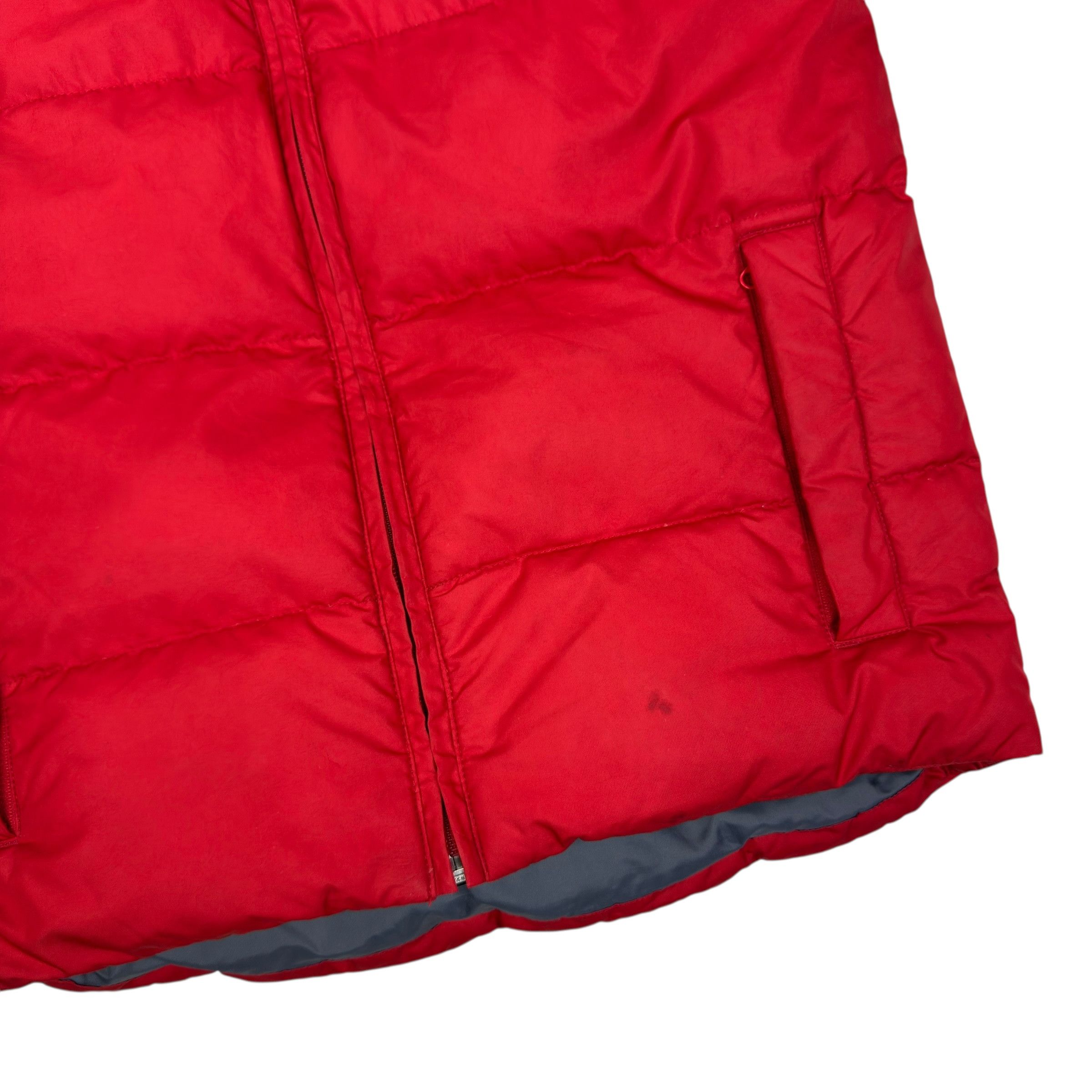 Nike Nike Women's Red Swoosh Hype Puffer Down Vest Large (14-16) Size L / US 10 / IT 46 - 7 Thumbnail
