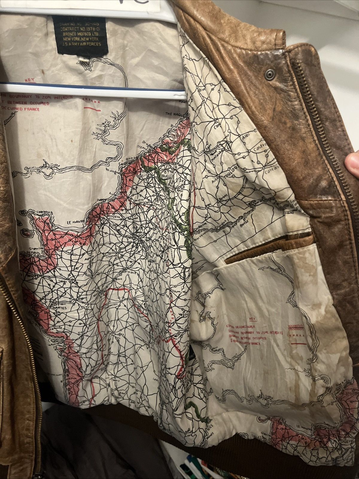 Vintage Type A-2 Flyer’s Leather Jacket
